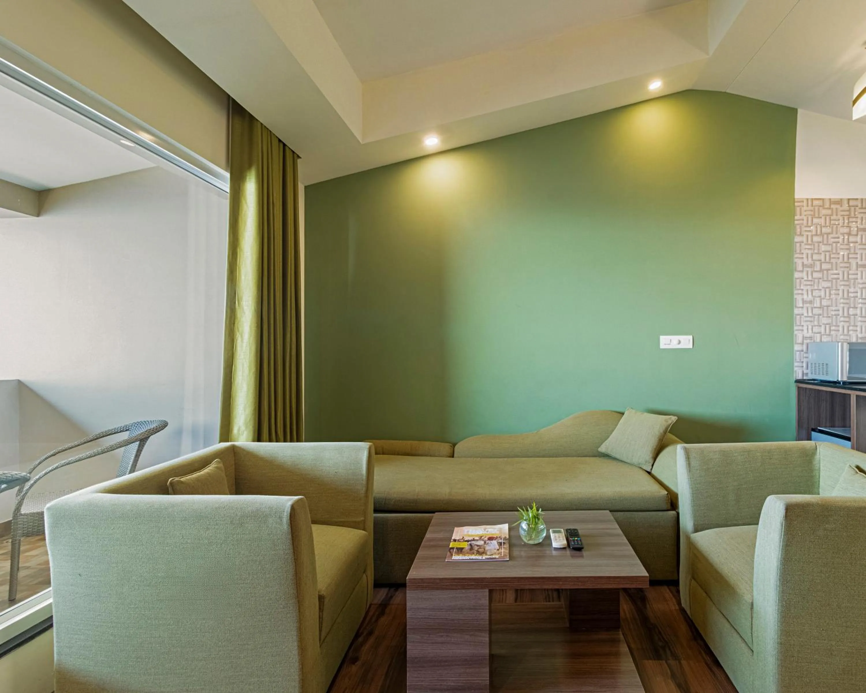 Living room in Sterling Mussoorie