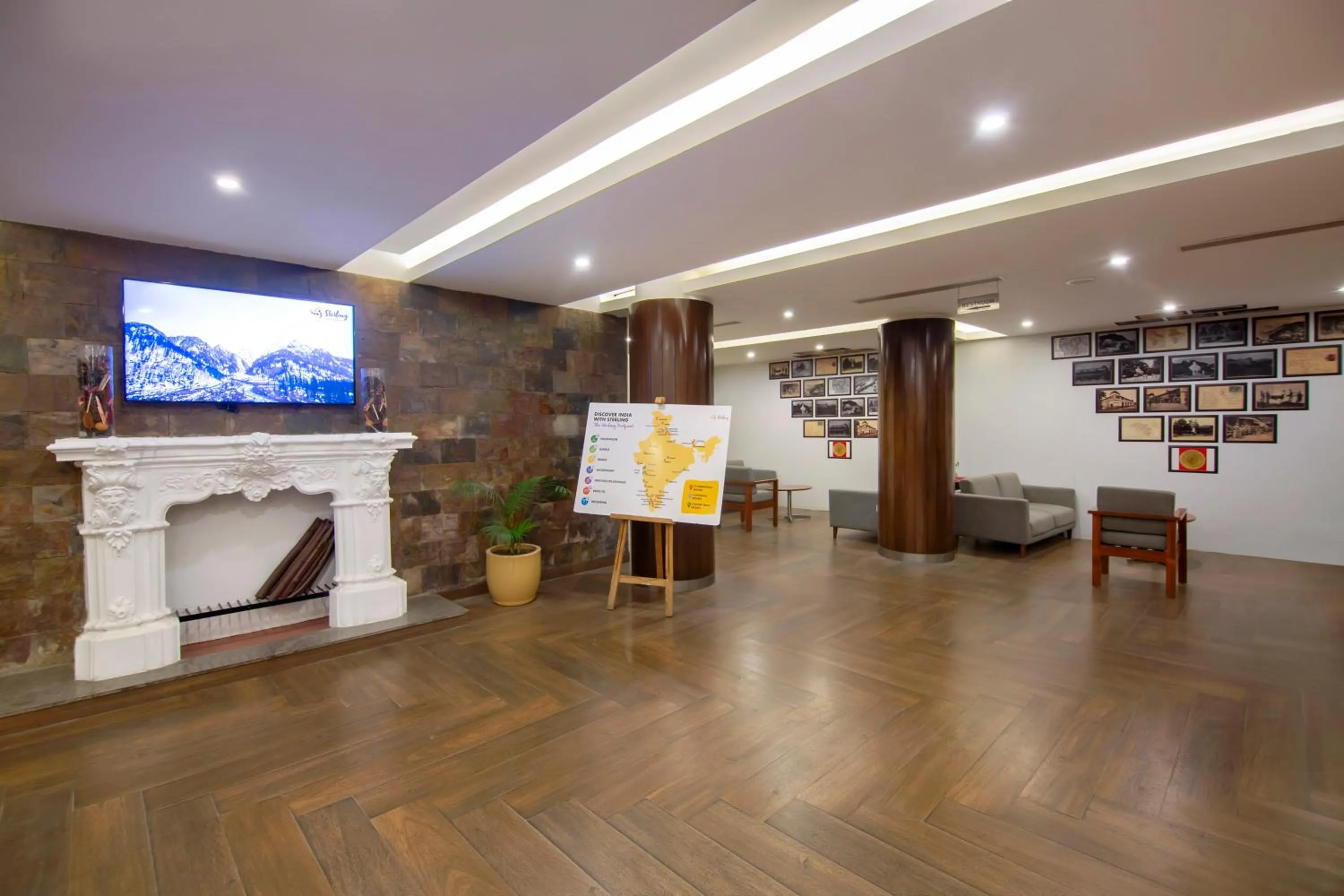 Lobby or reception in Sterling Mussoorie
