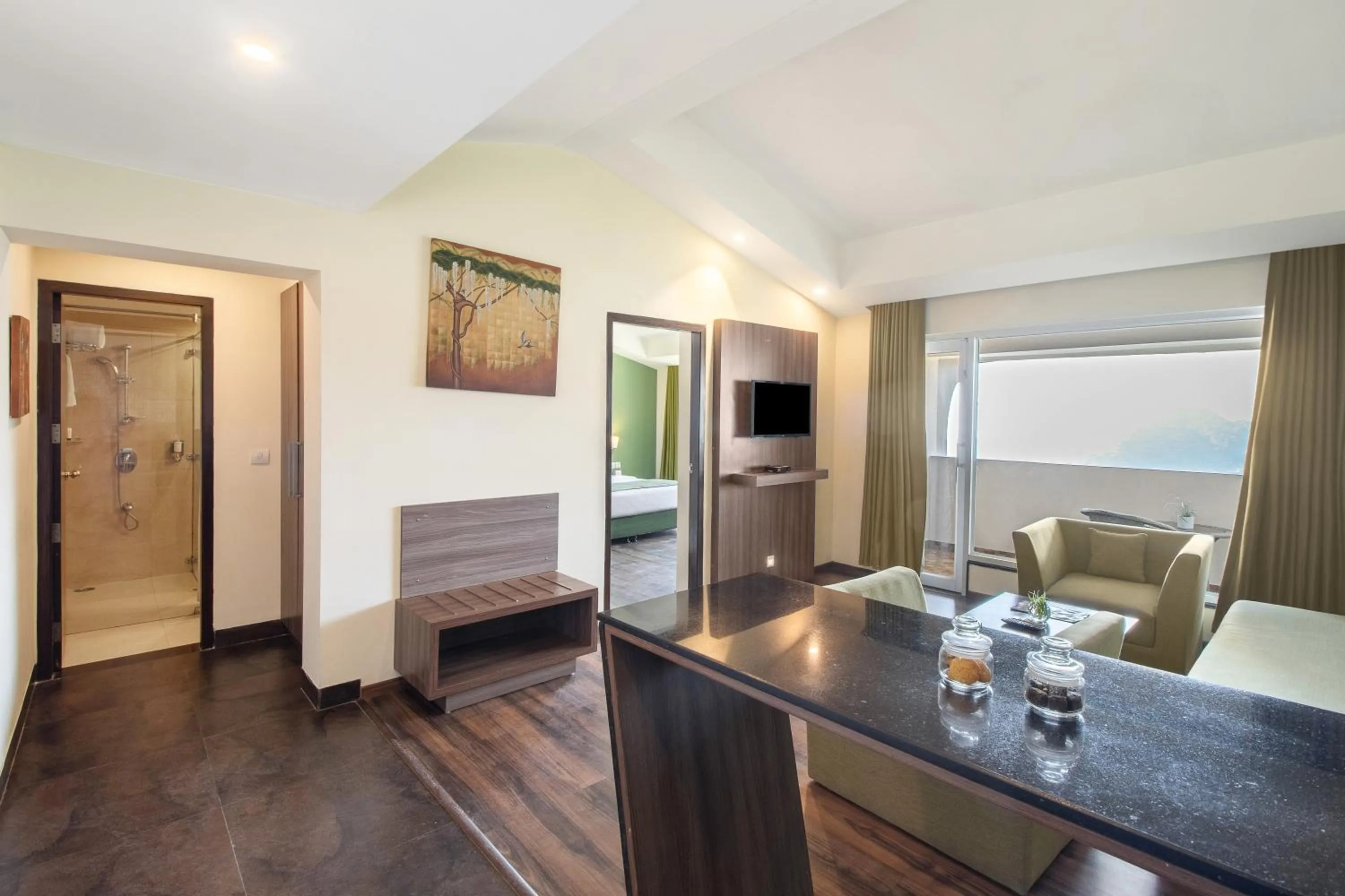 Living room in Sterling Mussoorie