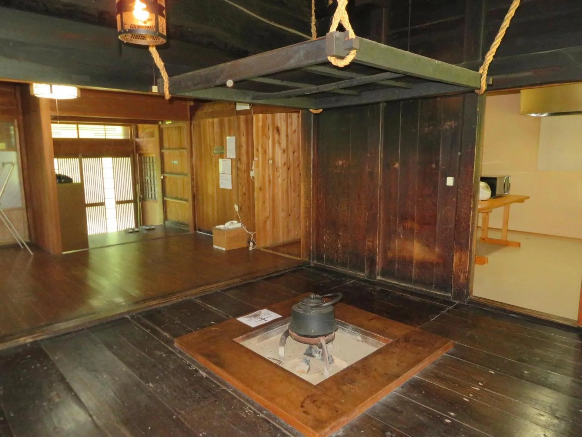 flat iron in TOYOTA Shirakawa-Go Eco-Institute