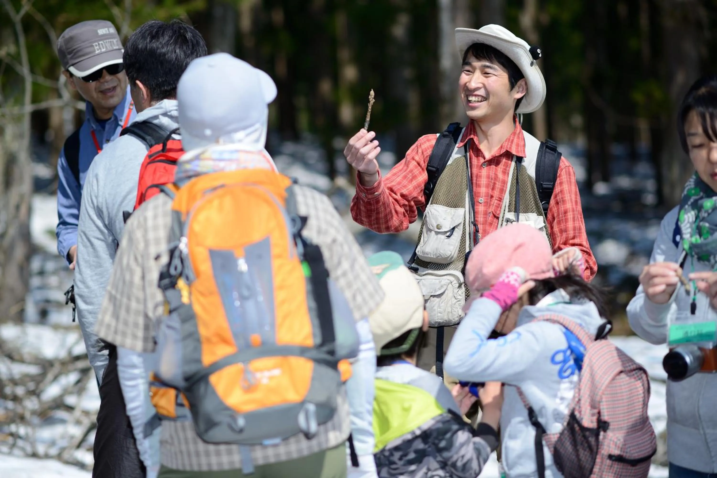 Hiking in TOYOTA Shirakawa-Go Eco-Institute