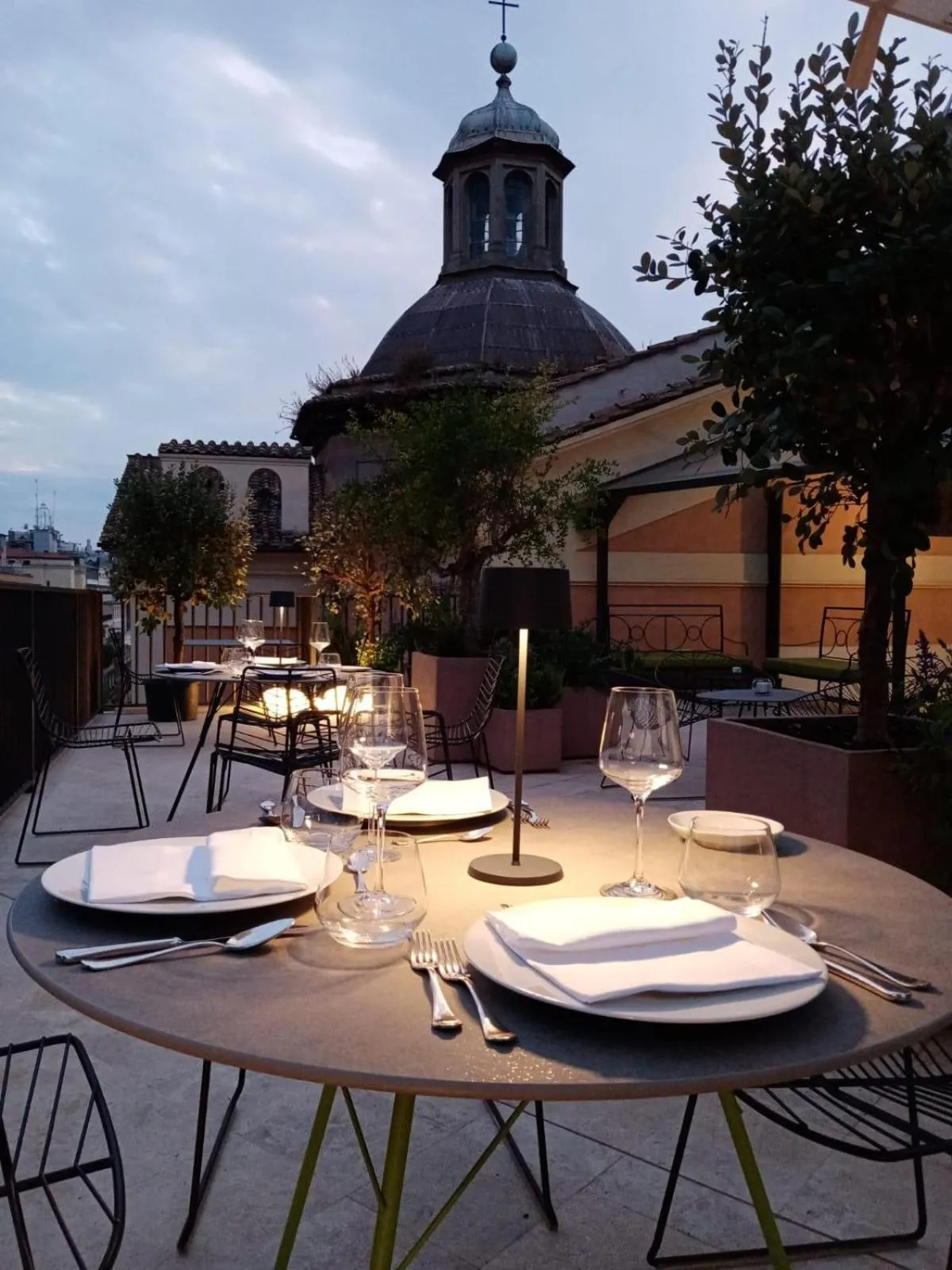 Balcony/Terrace in Hotel Royal Bissolati