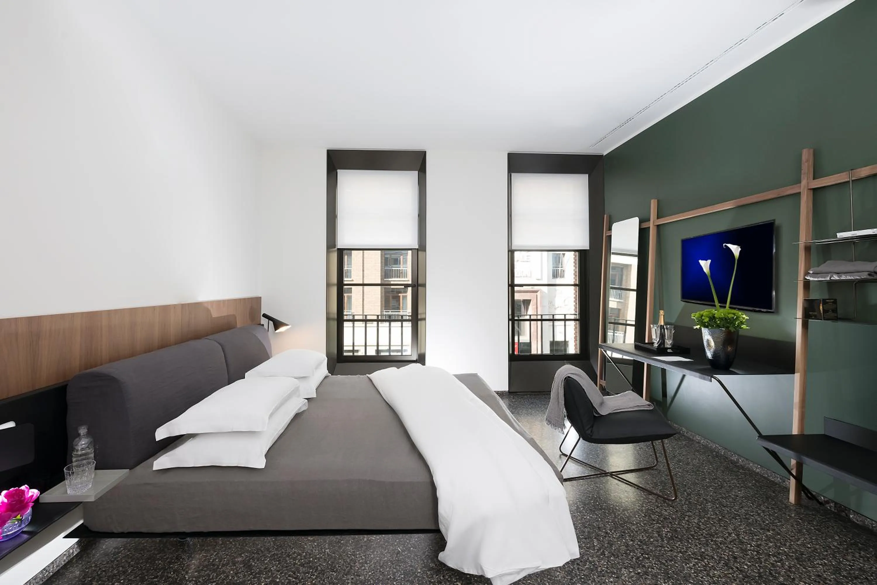 Bedroom, Bed in Hotel Royal Bissolati