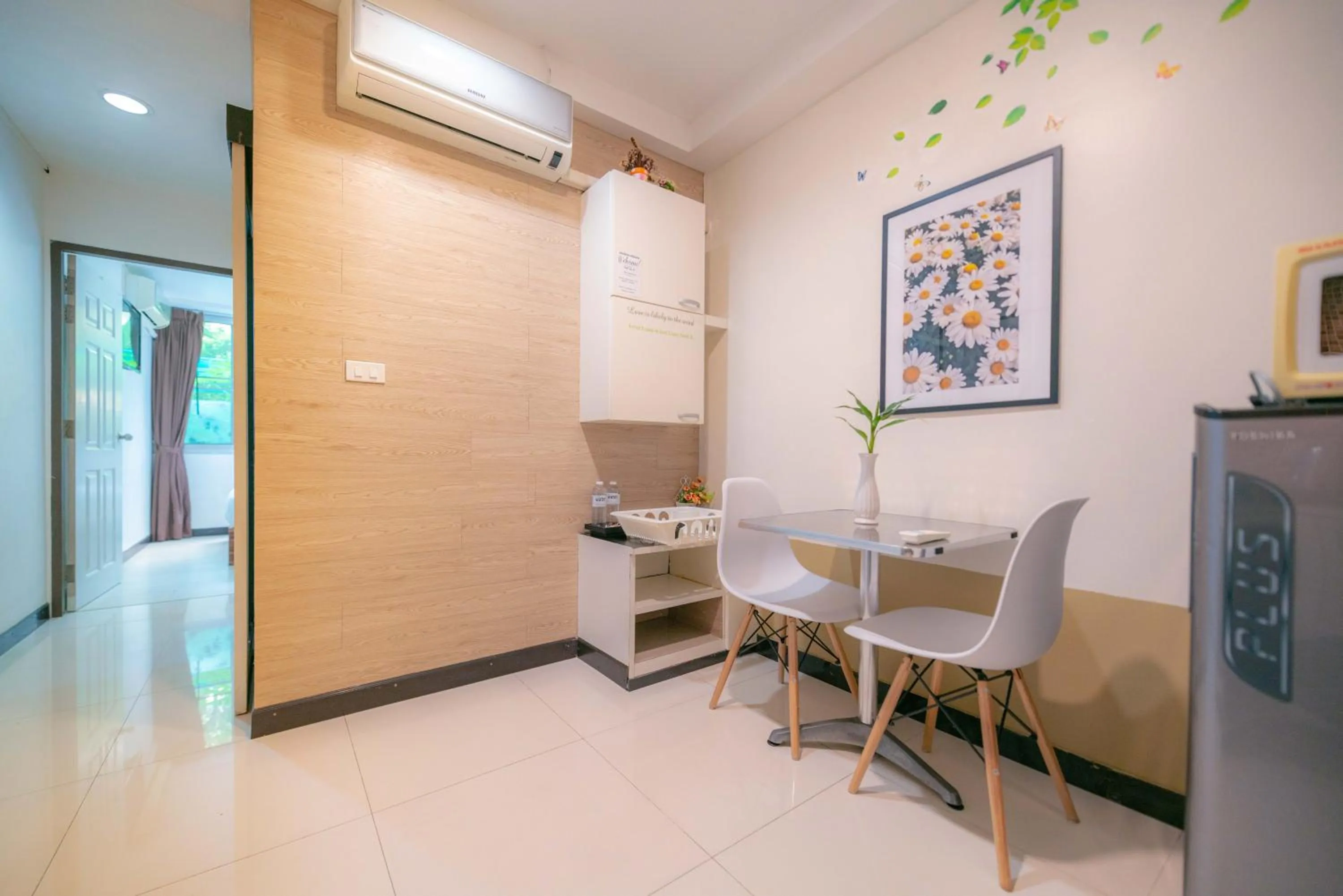 Living room in Baan Sabai Rama IV Apartment