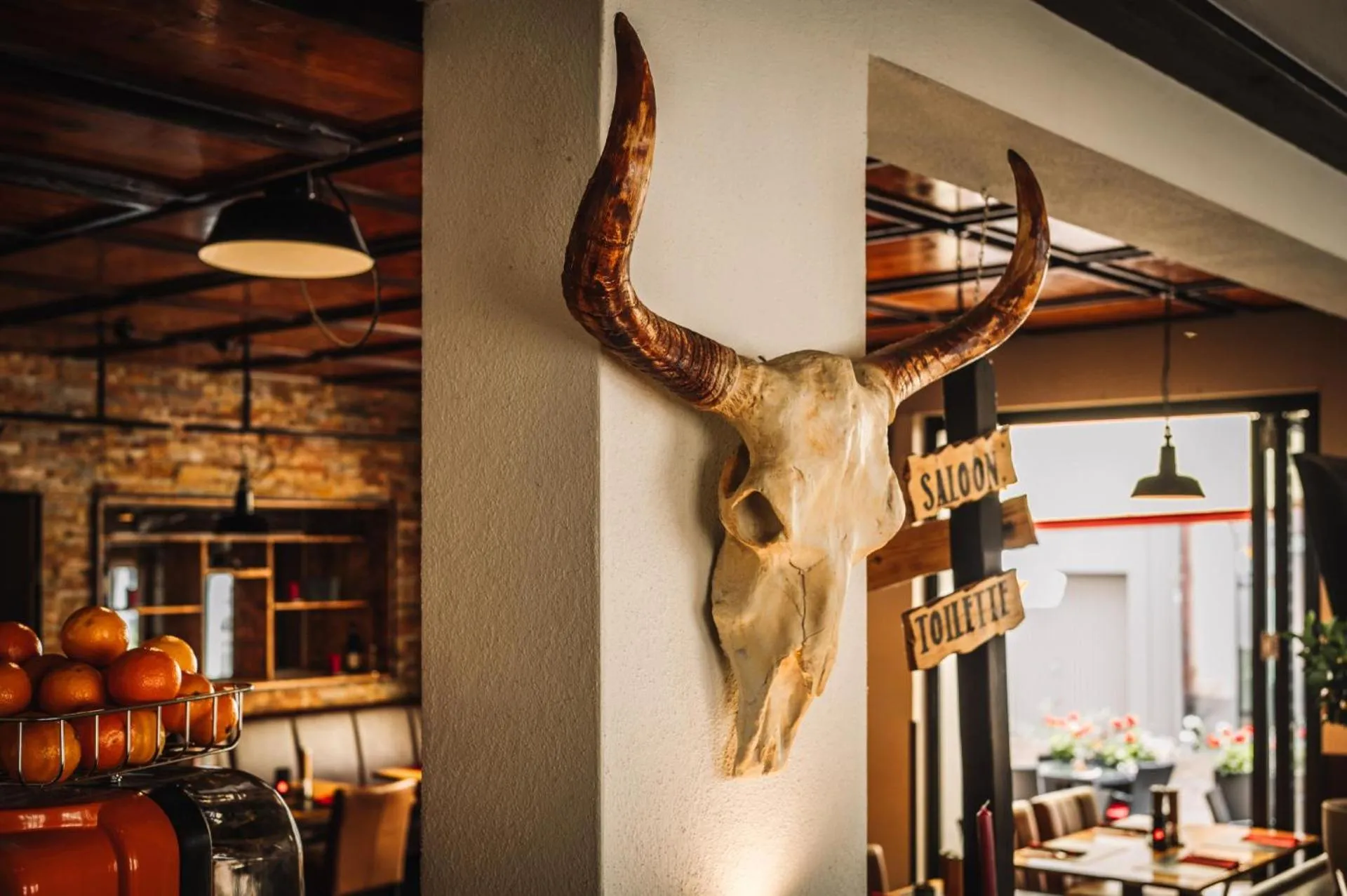 Decorative detail in Hotel Ochsen