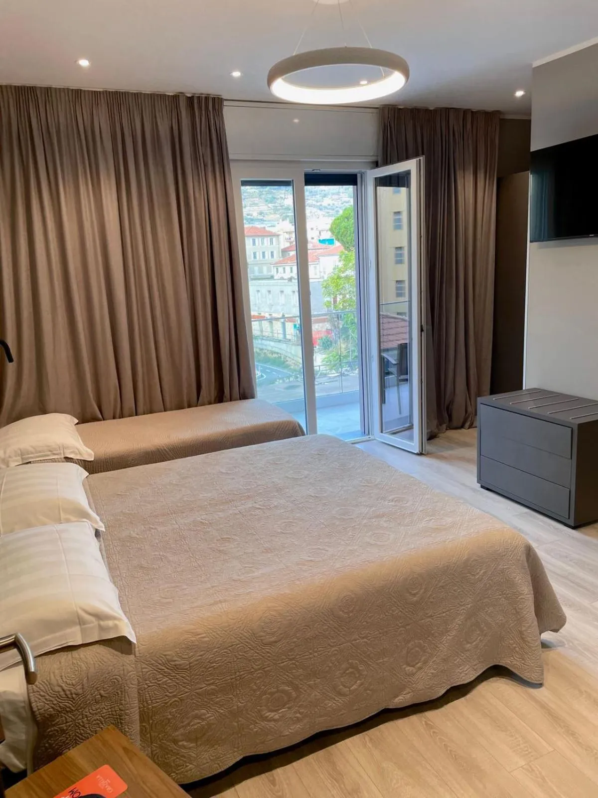 Bed in Hotel Graziella