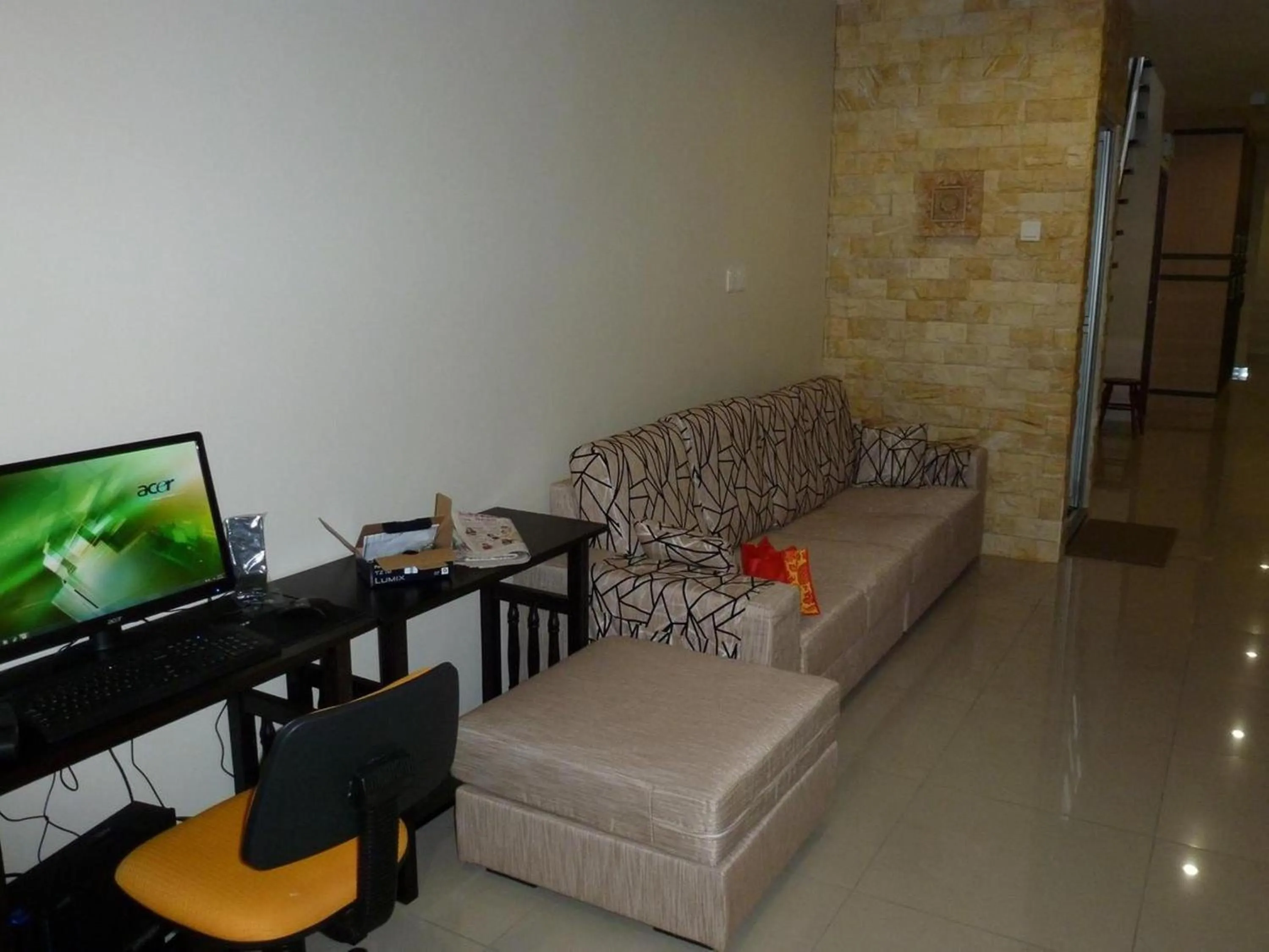 Seating area in Hotel Hong