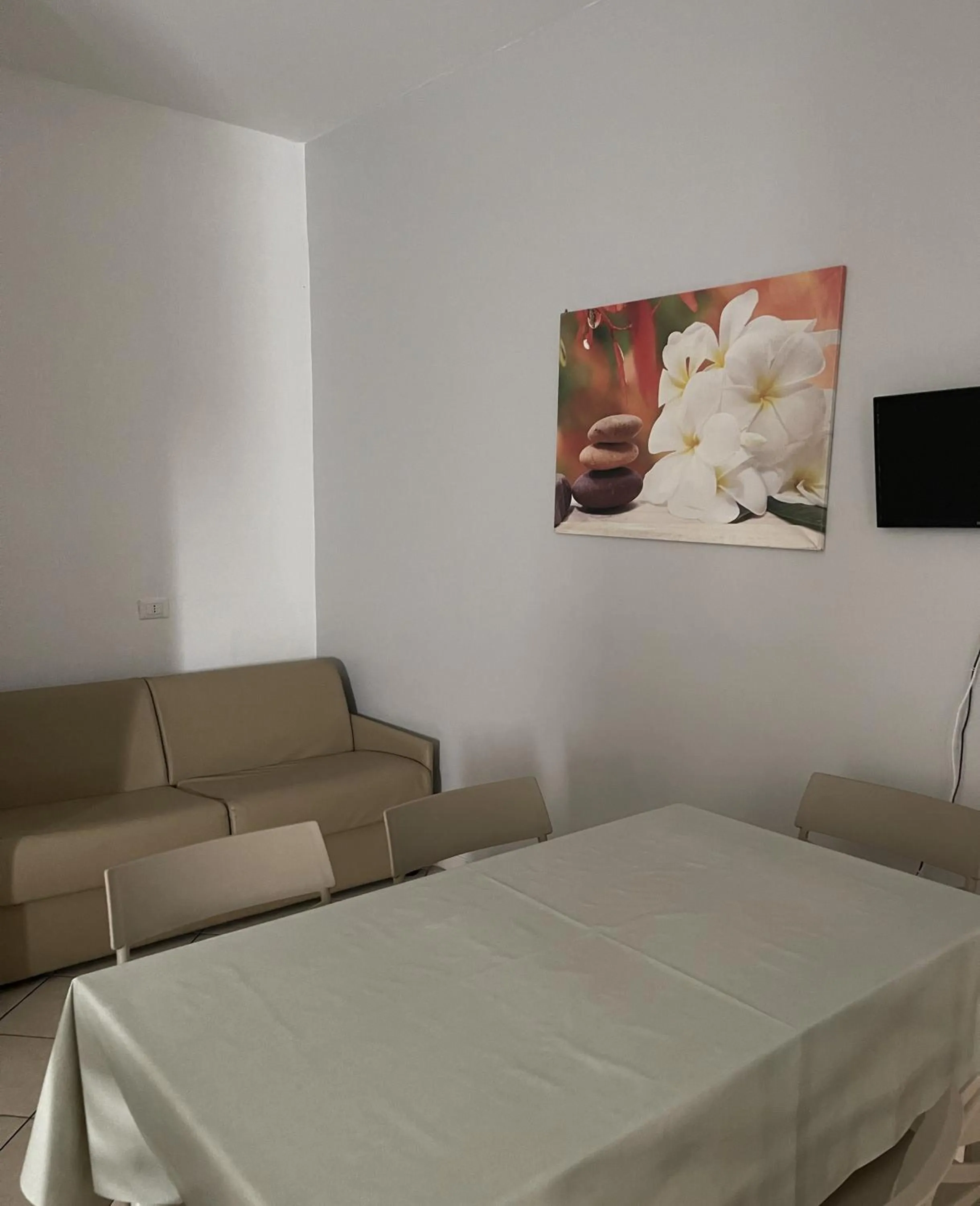 Living room, Bed in Residence Siesta