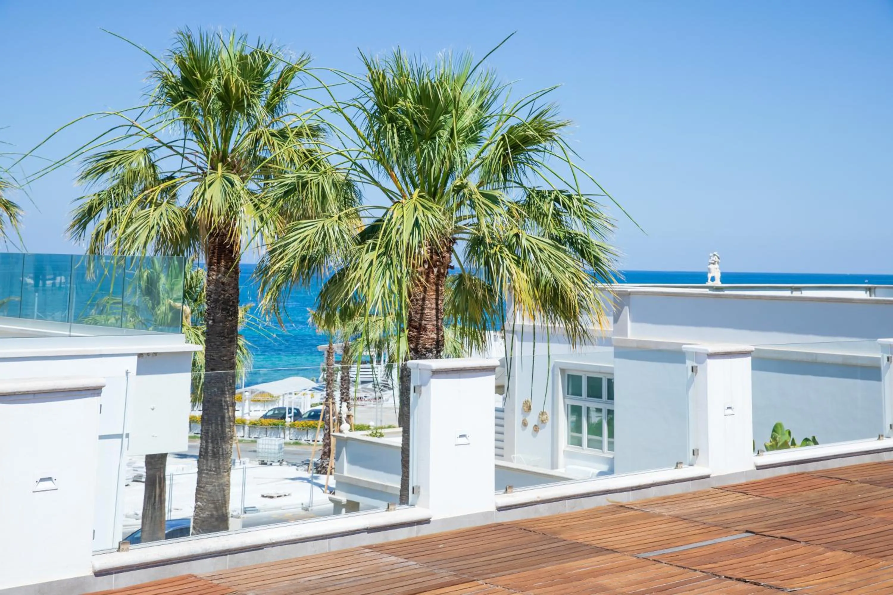 Balcony/Terrace in Bianco Riccio Suite Hotel