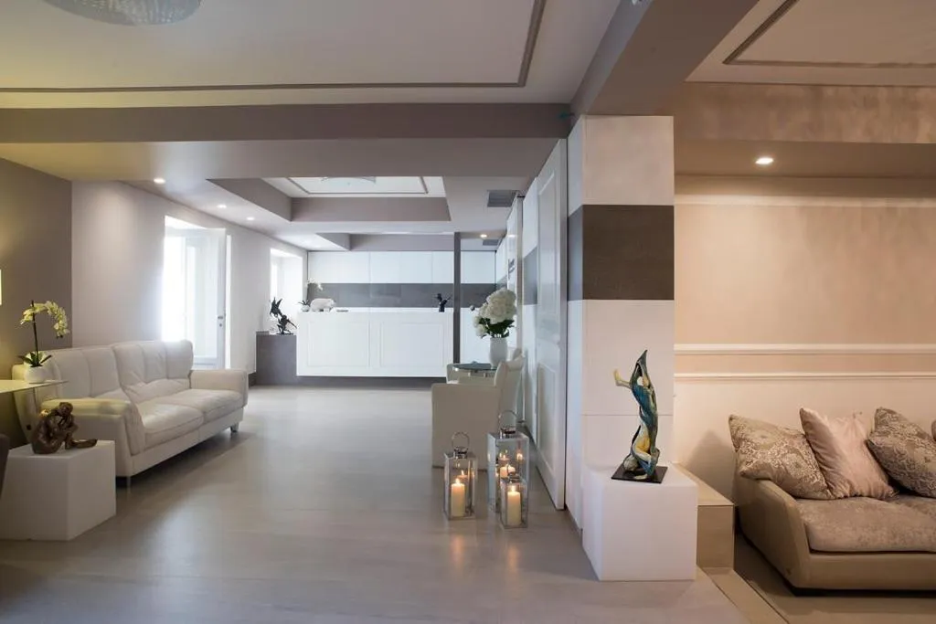 Lobby or reception in Bianco Riccio Suite Hotel