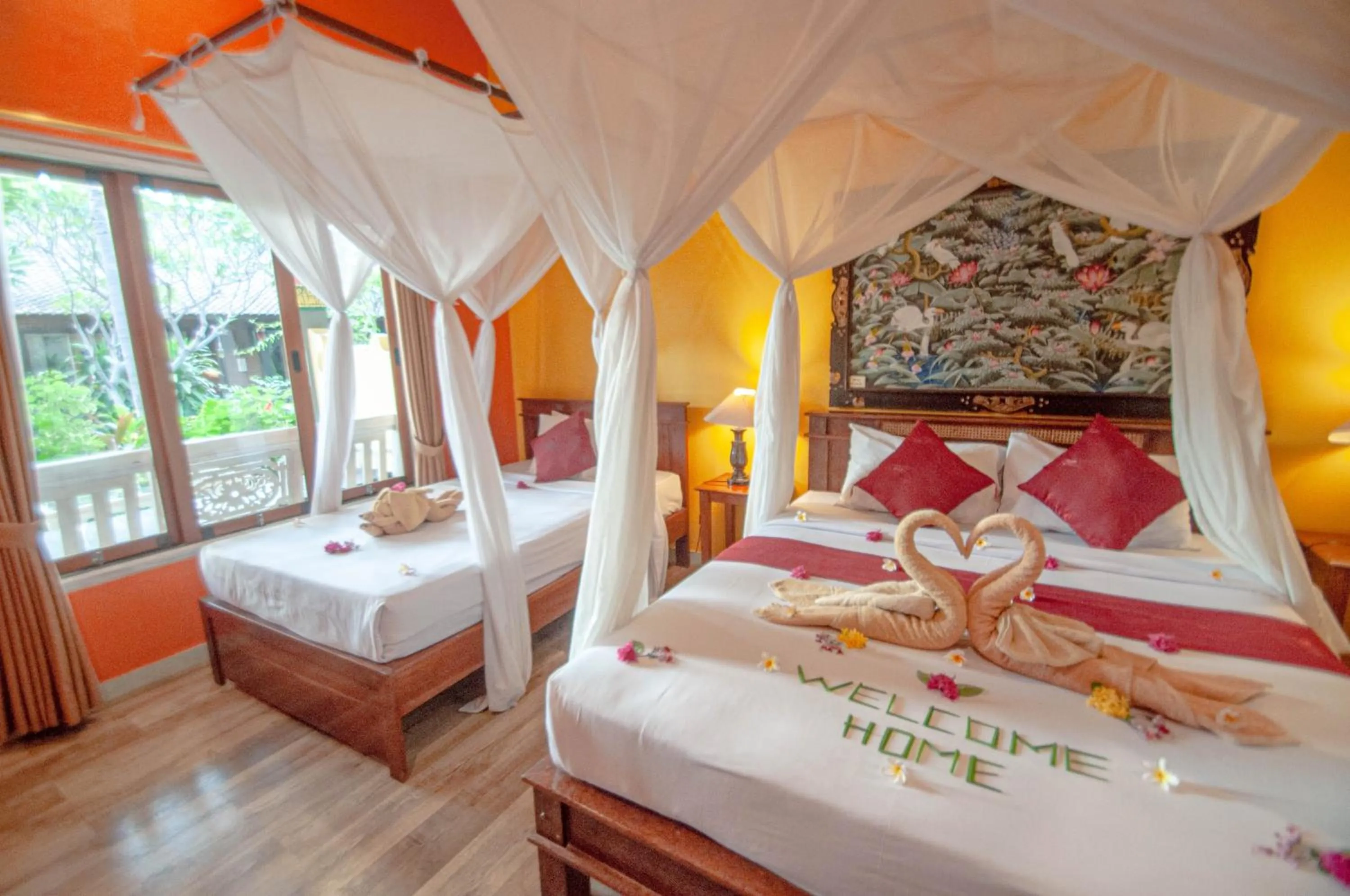 Bedroom, Bed in Kubuku Eco Dive Lodge and Yoga