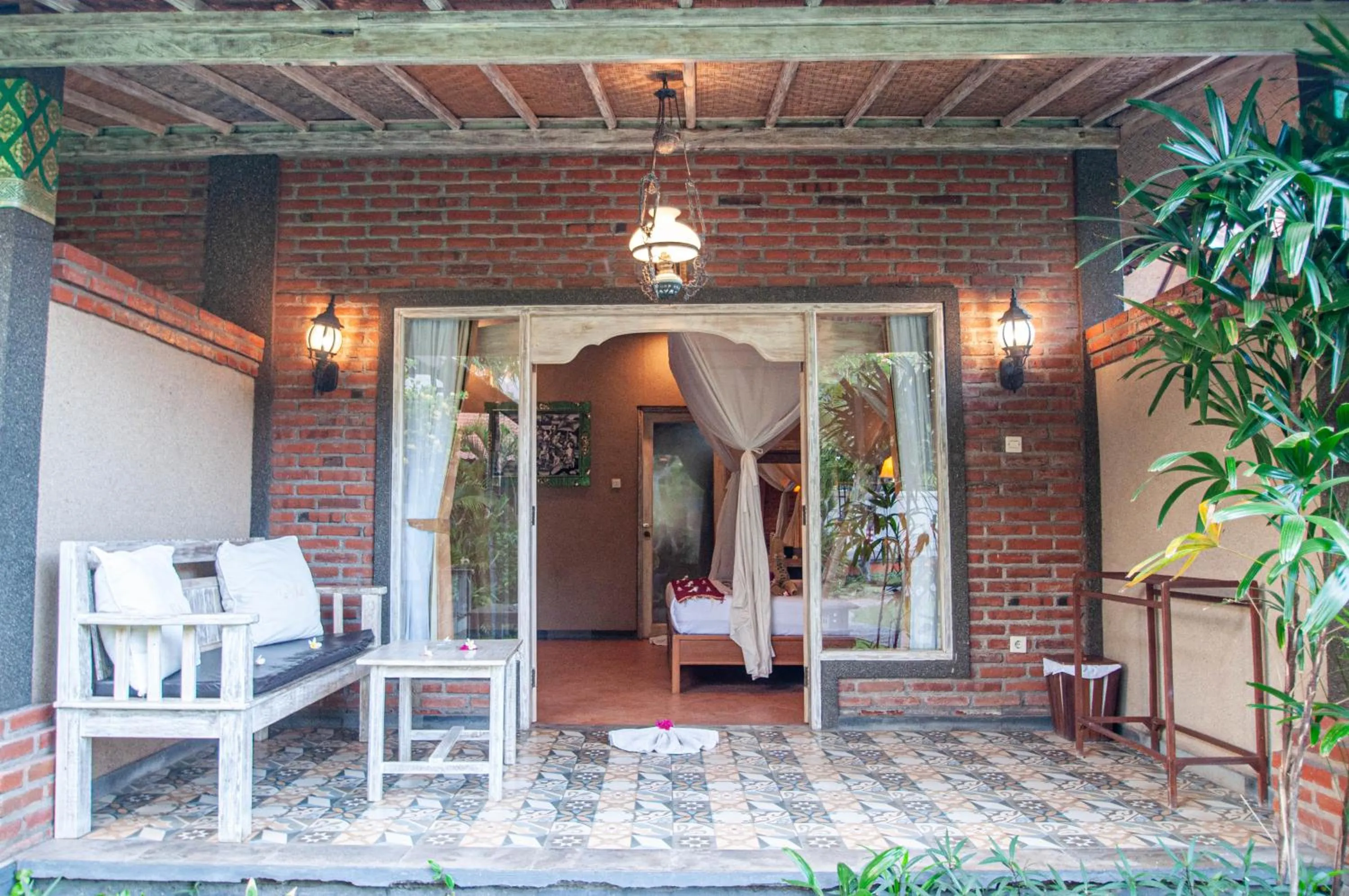 Balcony/Terrace in Kubuku Eco Dive Lodge and Yoga