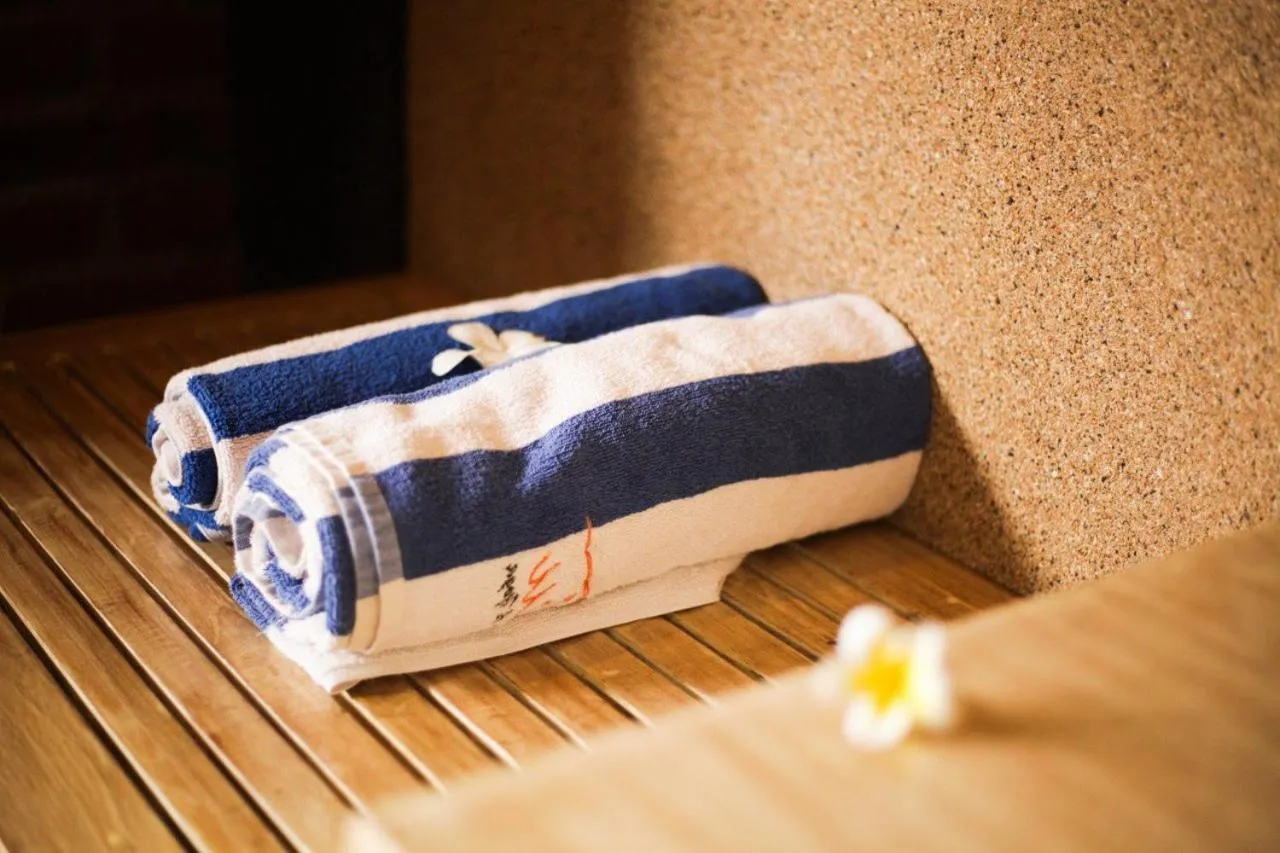 towels in Kubuku Eco Dive Lodge and Yoga