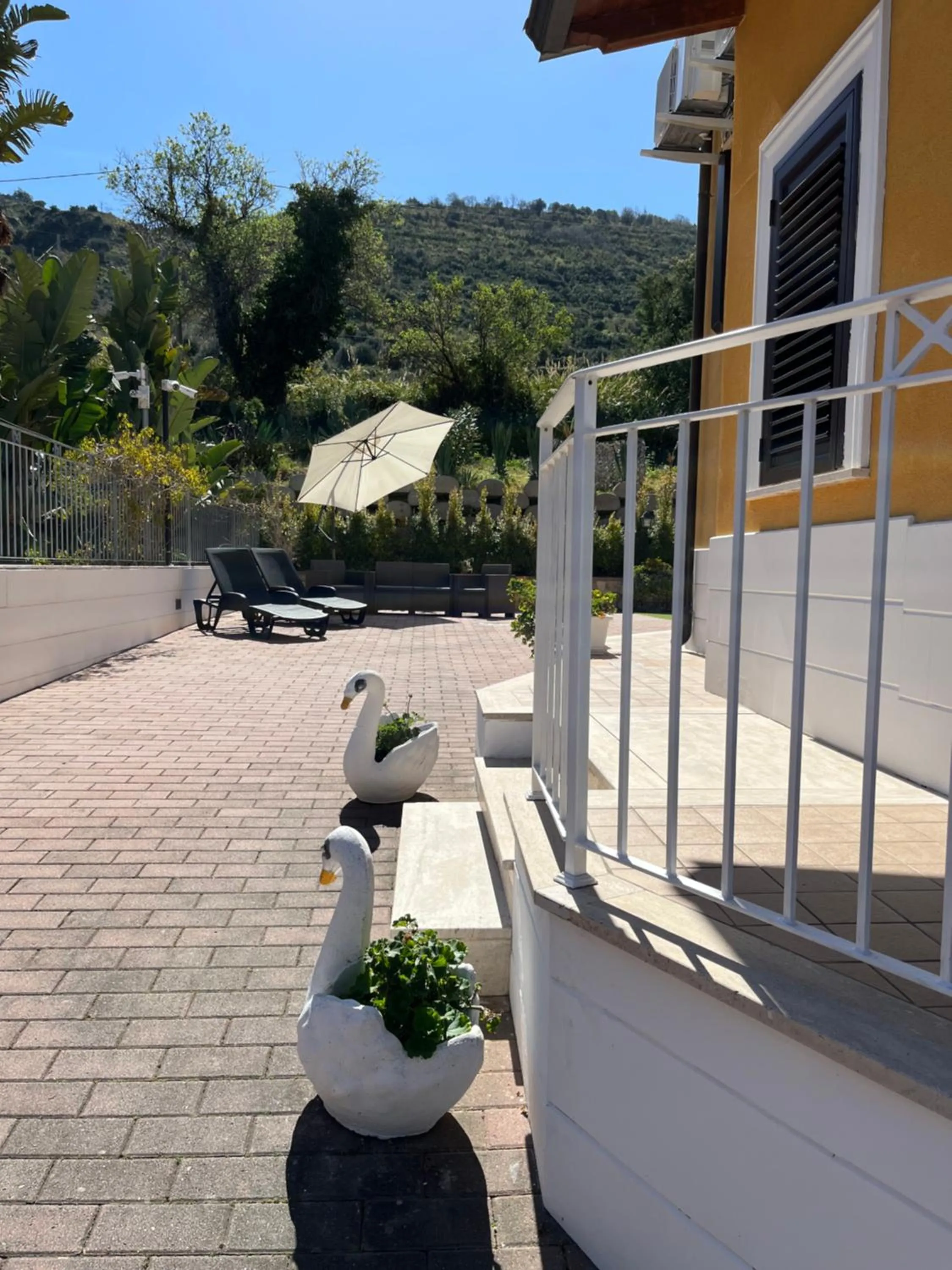 Garden view in Residenza De luca B&B