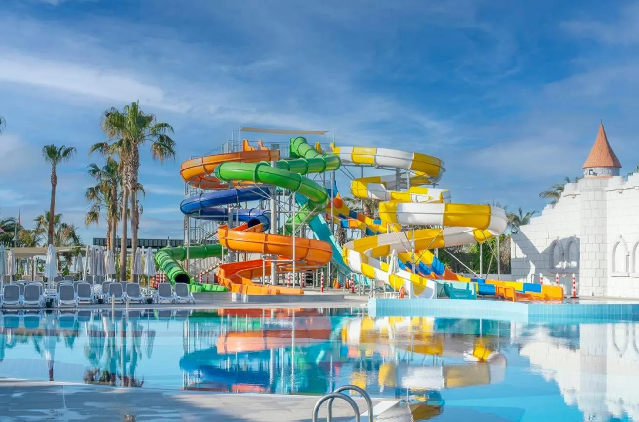 Aqua park in Belek Beach Resort Hotel