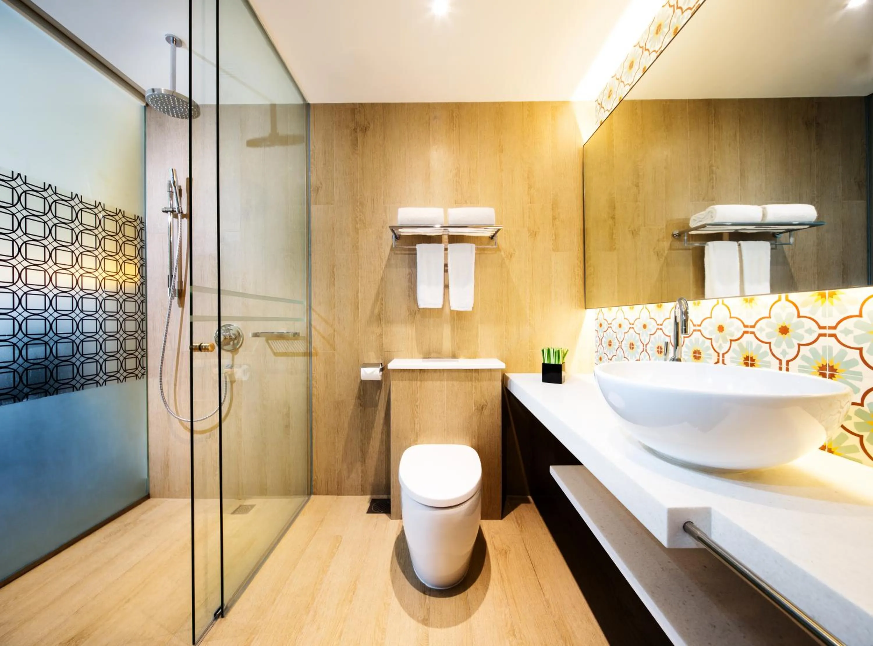 Toilet in Village Hotel Katong by Far East Hospitality