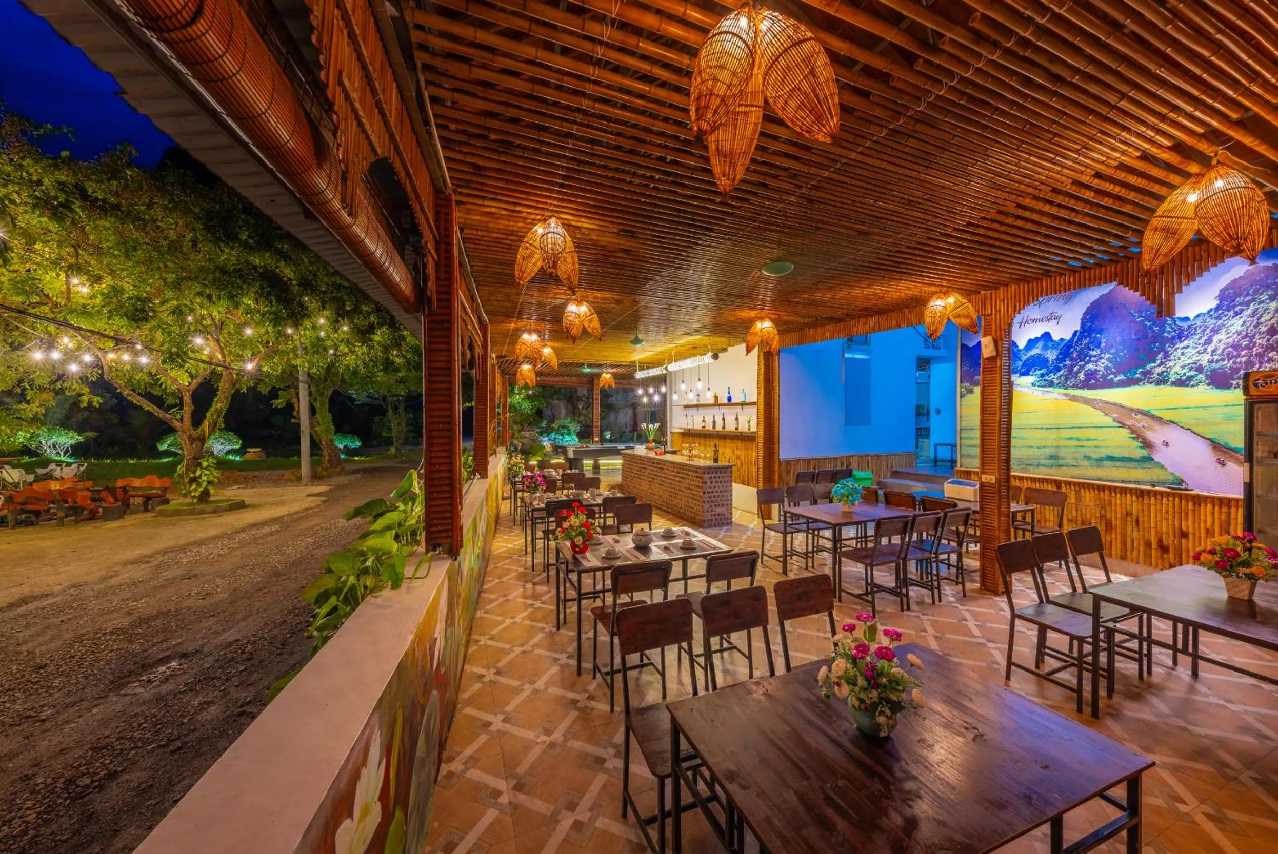 Restaurant/places to eat in Trang An Spring Garden Homestay