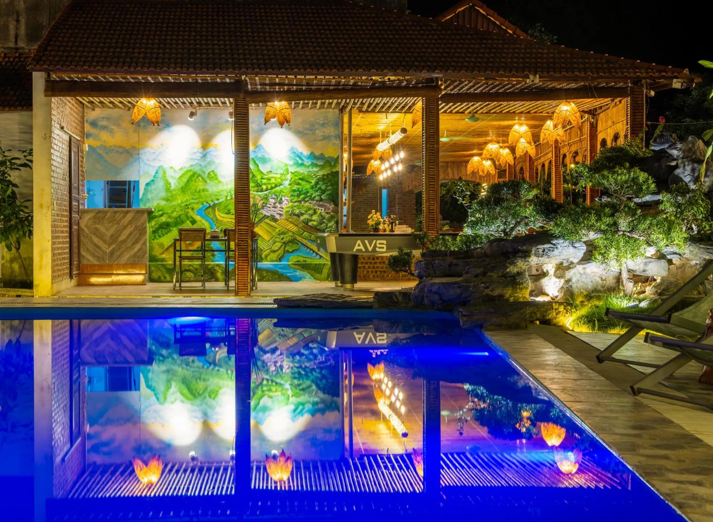 Night in Trang An Spring Garden Homestay