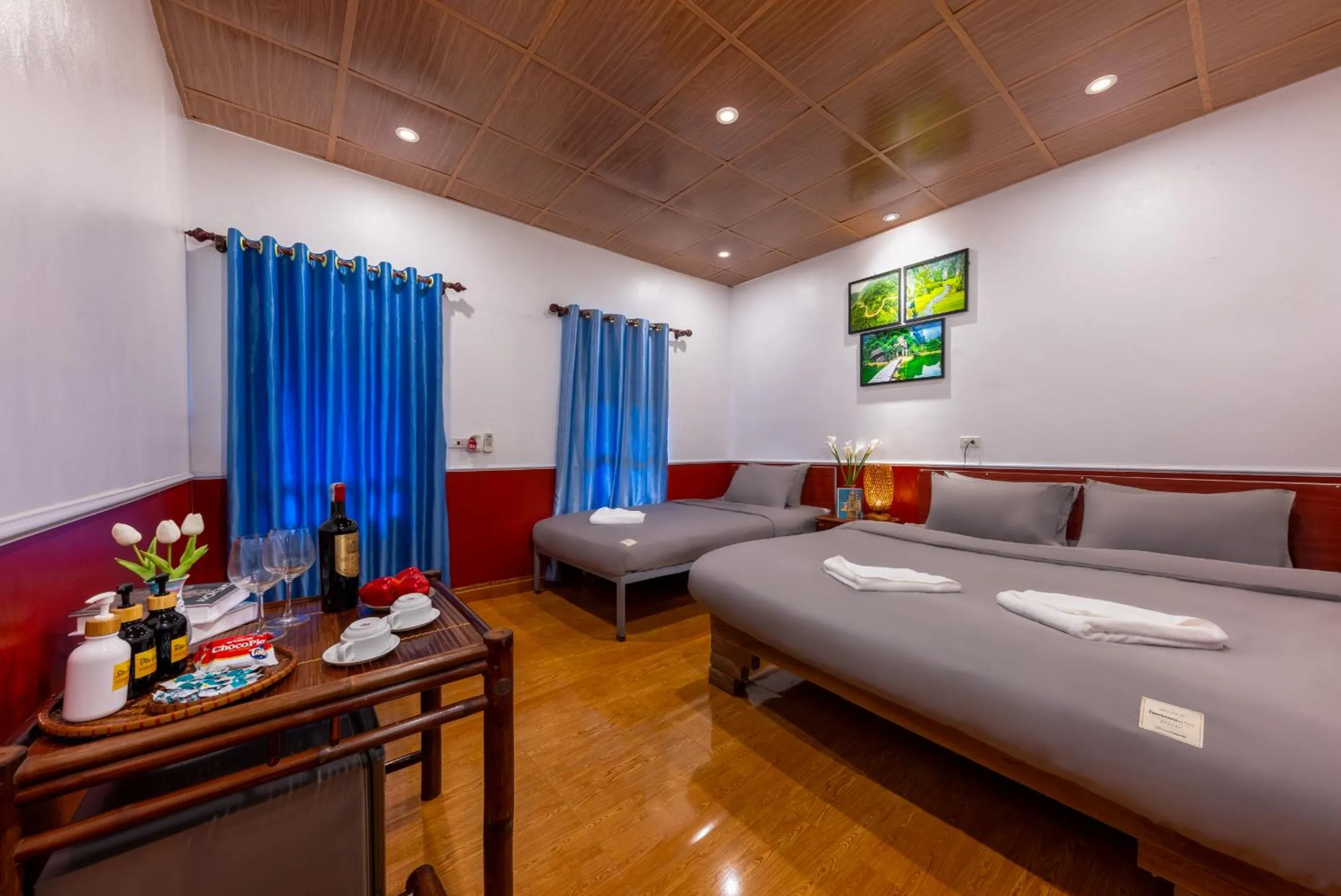 Bed in Trang An Spring Garden Homestay
