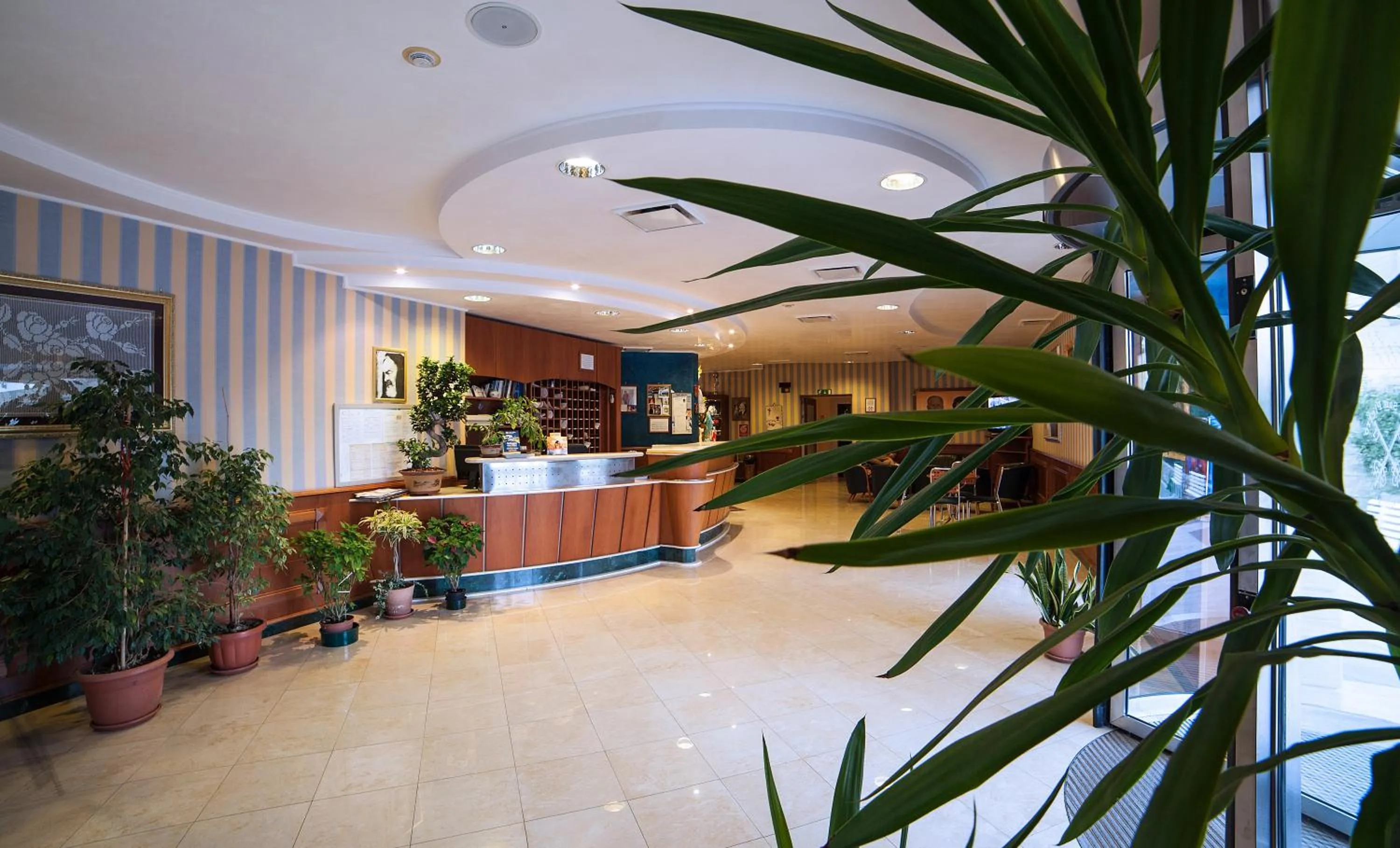 Lobby or reception in Hotel Villa San Pietro