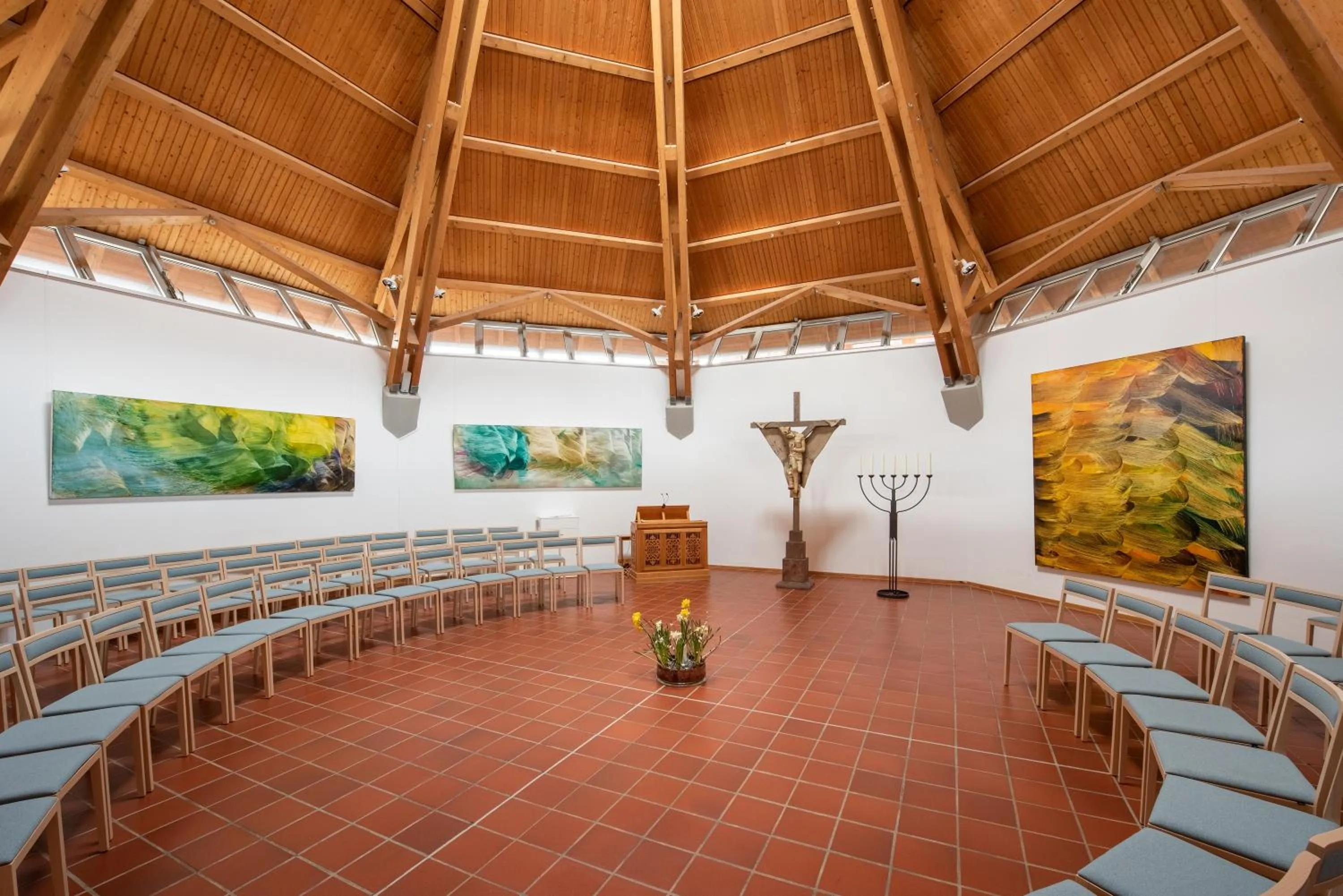 Seating area in Hohenwart Forum