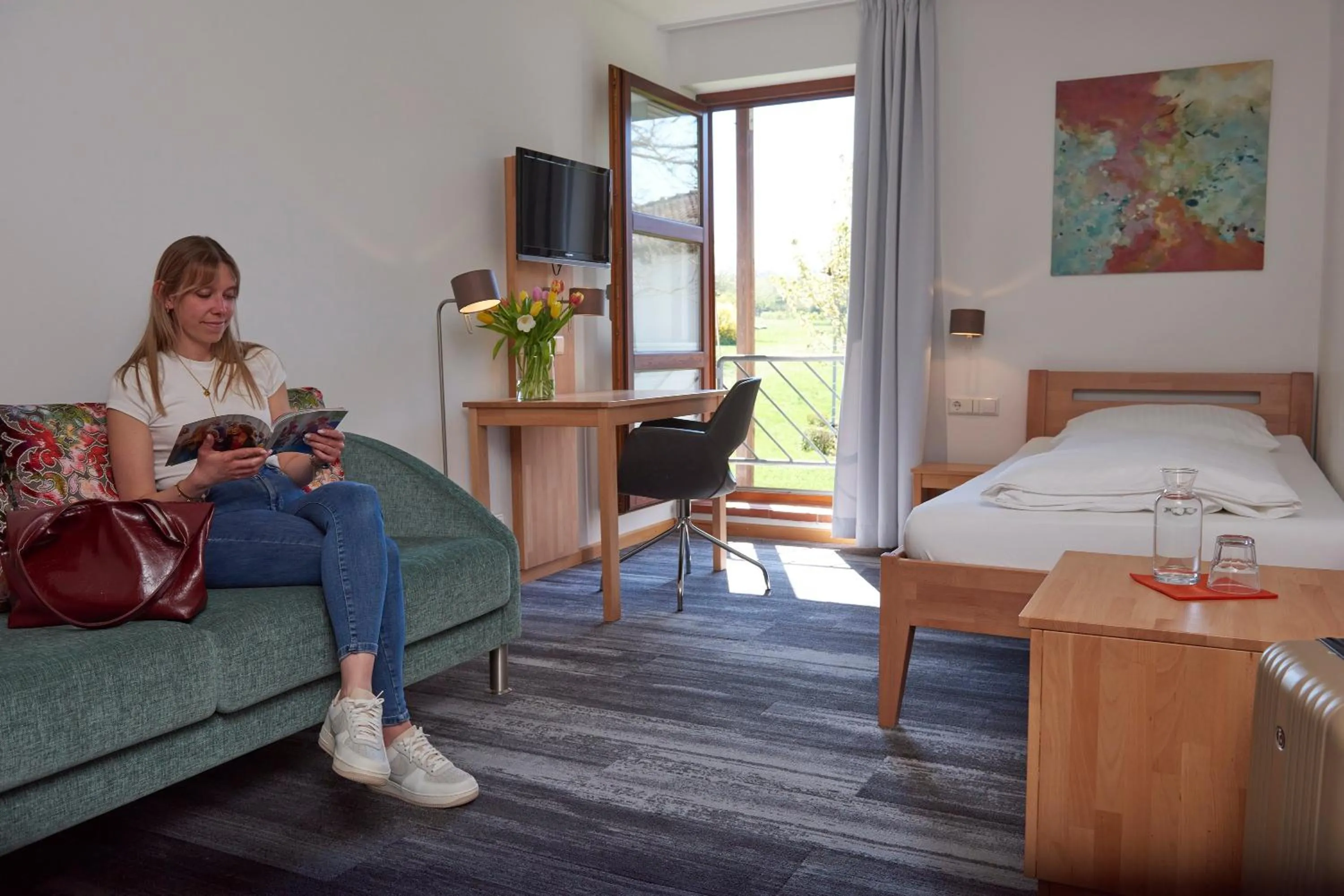 Business facilities, Bed in Hohenwart Forum