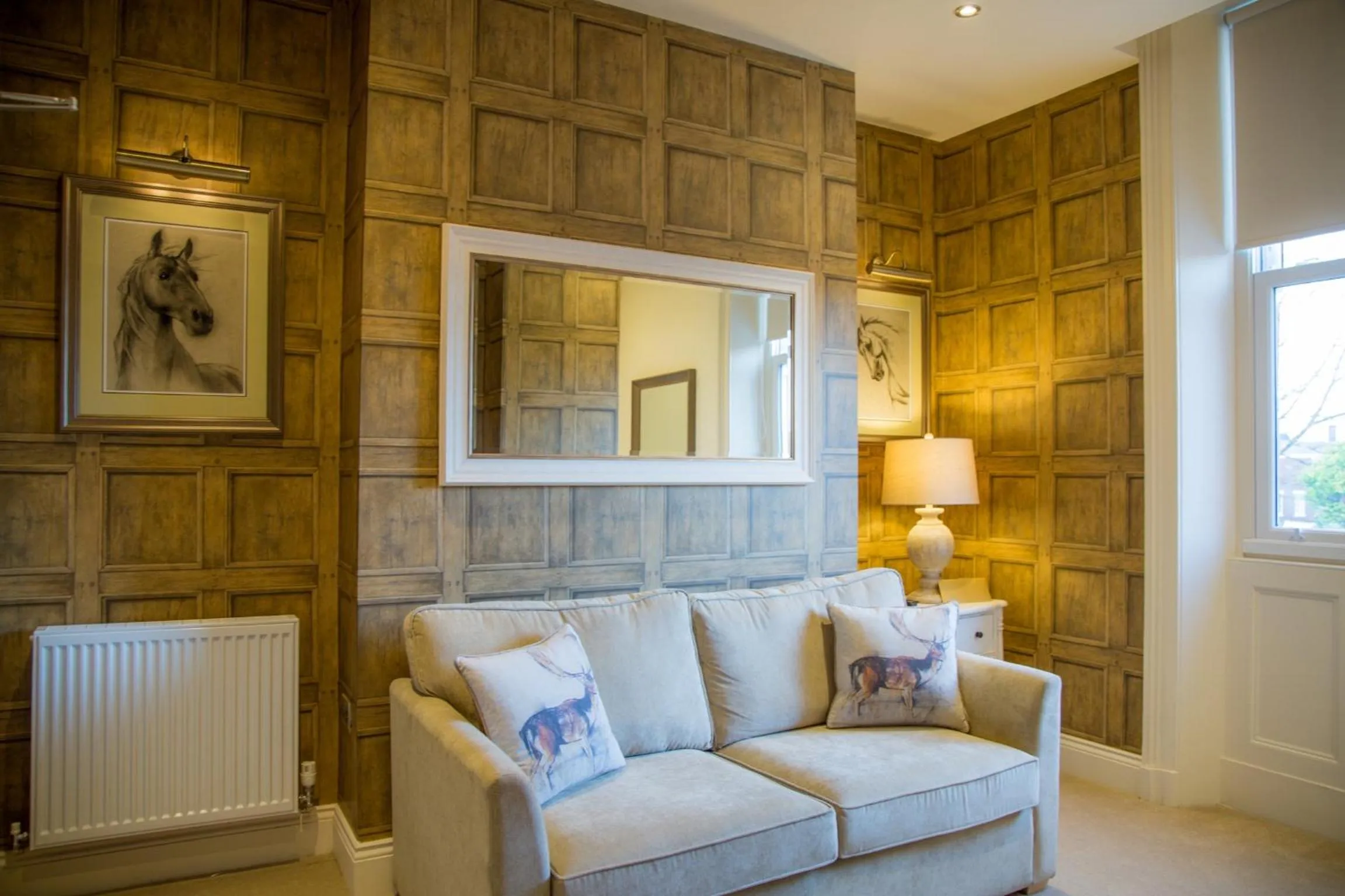 Living room in Winckley Stays