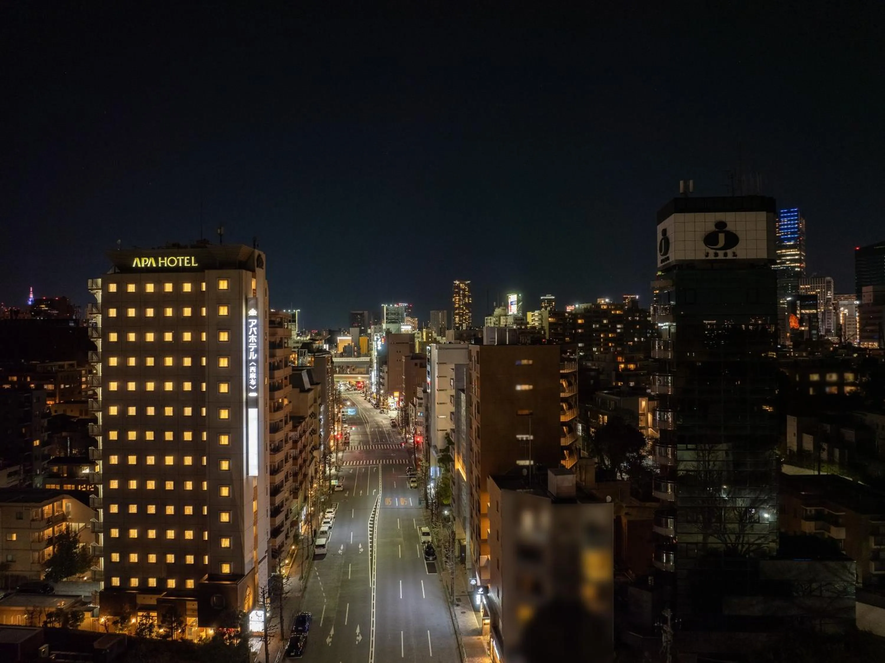 Property building in APA Hotel Nishiazabu