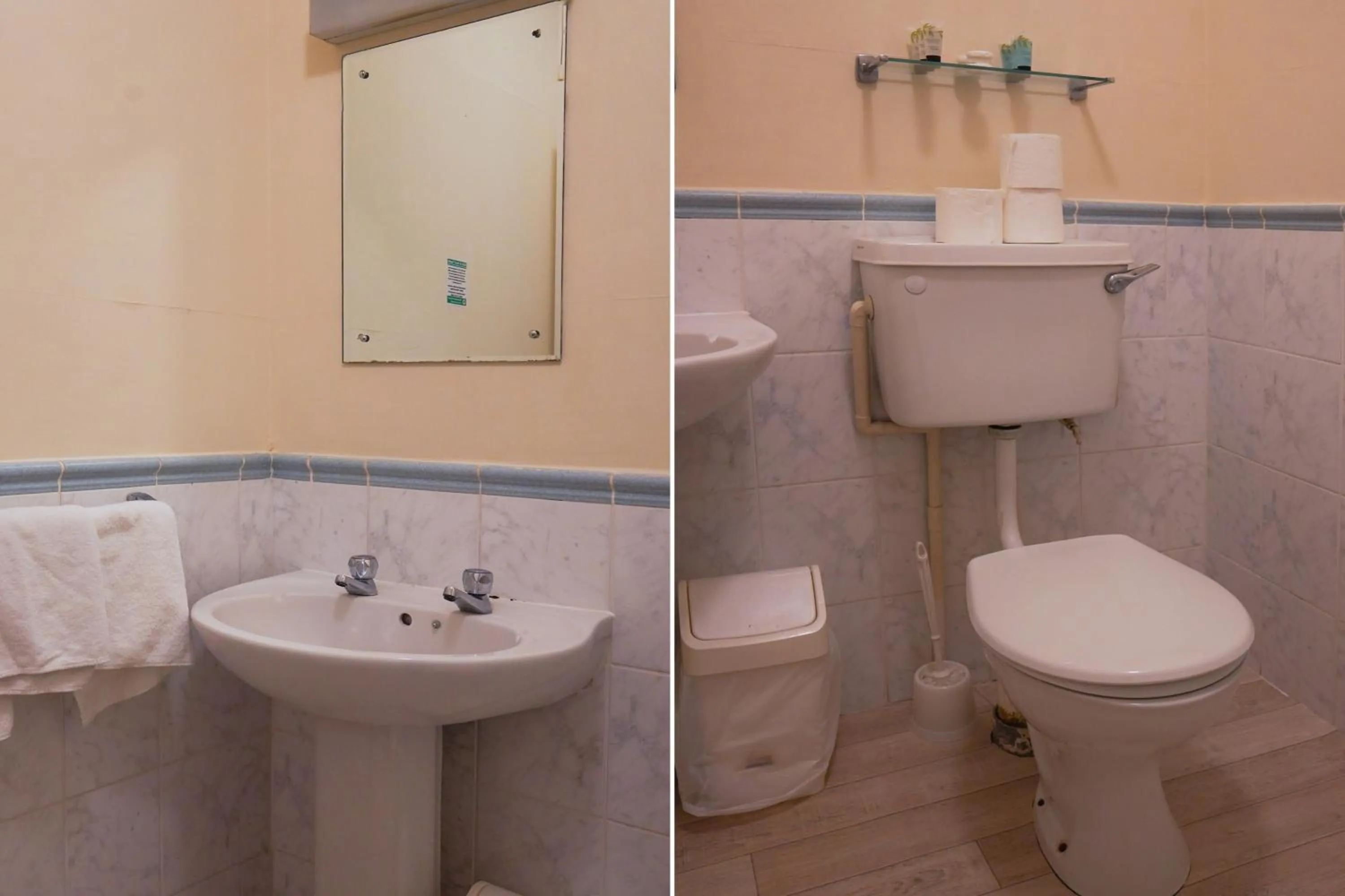 Bathroom in OYO Langford Hotel, Brighton & Hove