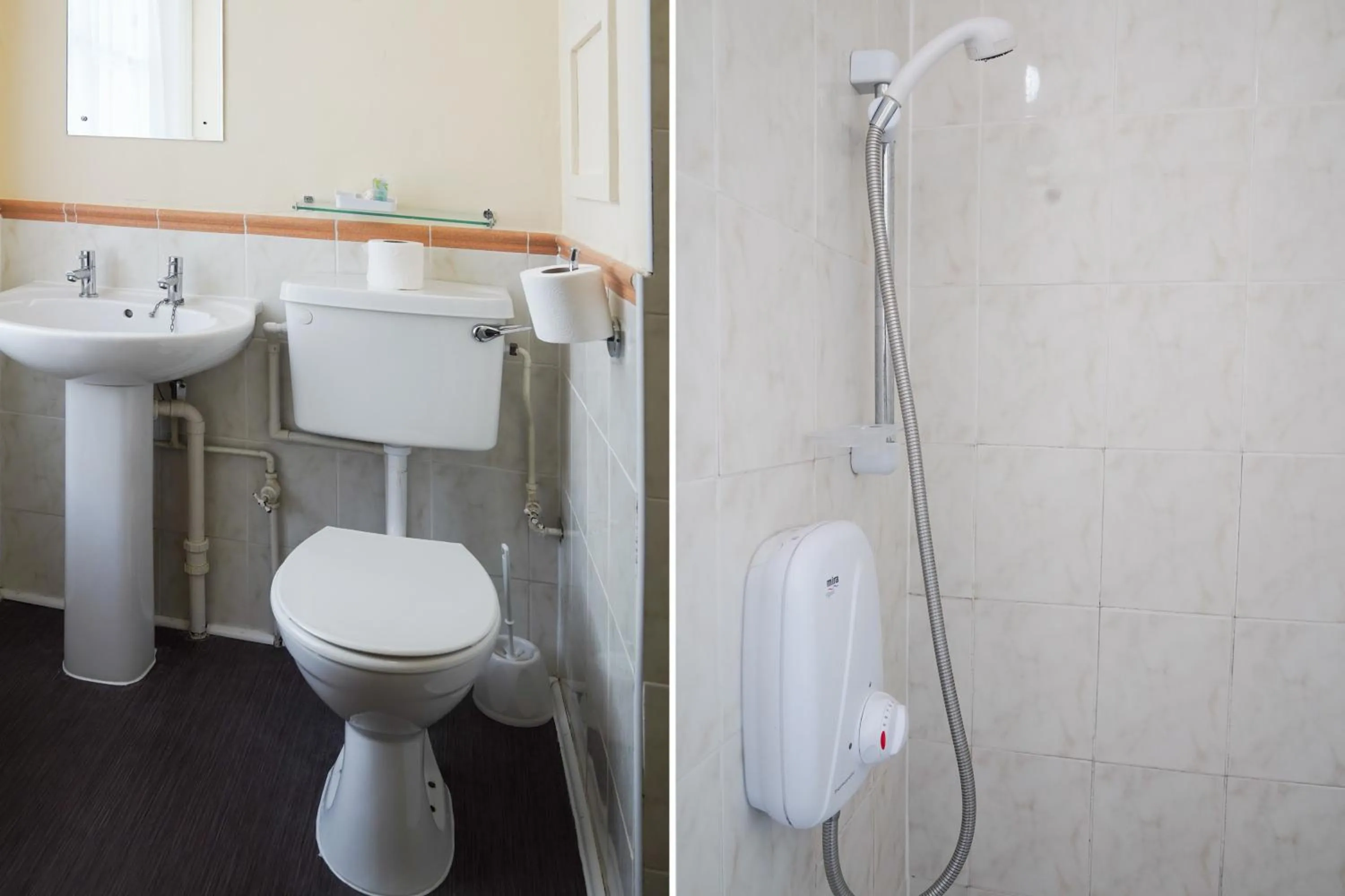 Bathroom in OYO Langford Hotel, Brighton & Hove