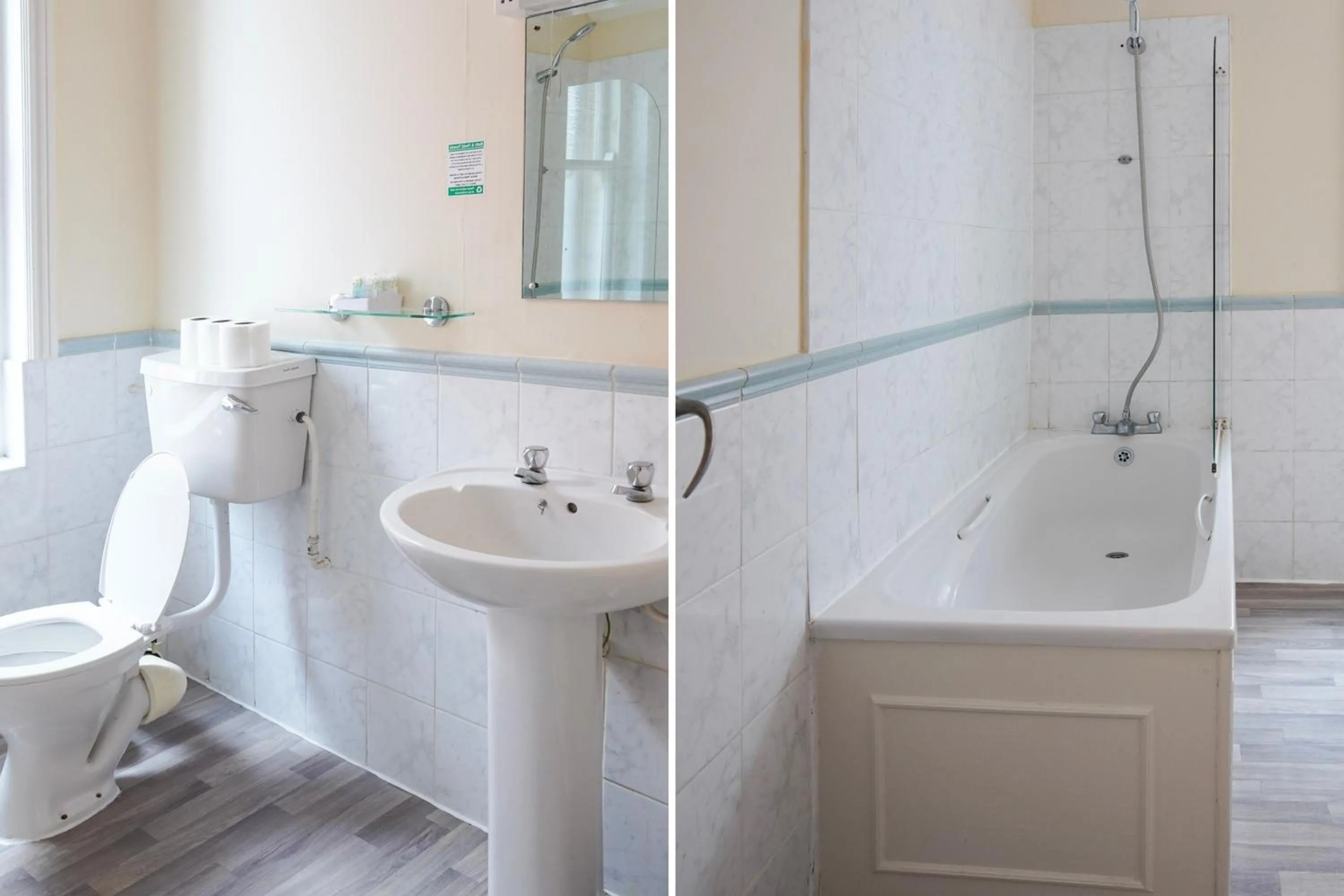 Bathroom in OYO Langford Hotel, Brighton & Hove