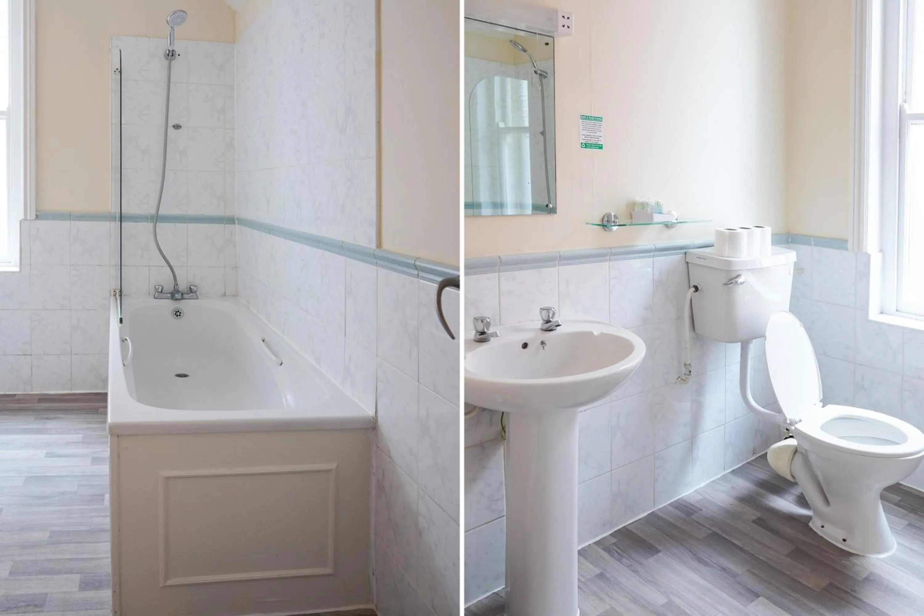 Bathroom in OYO Langford Hotel, Brighton & Hove