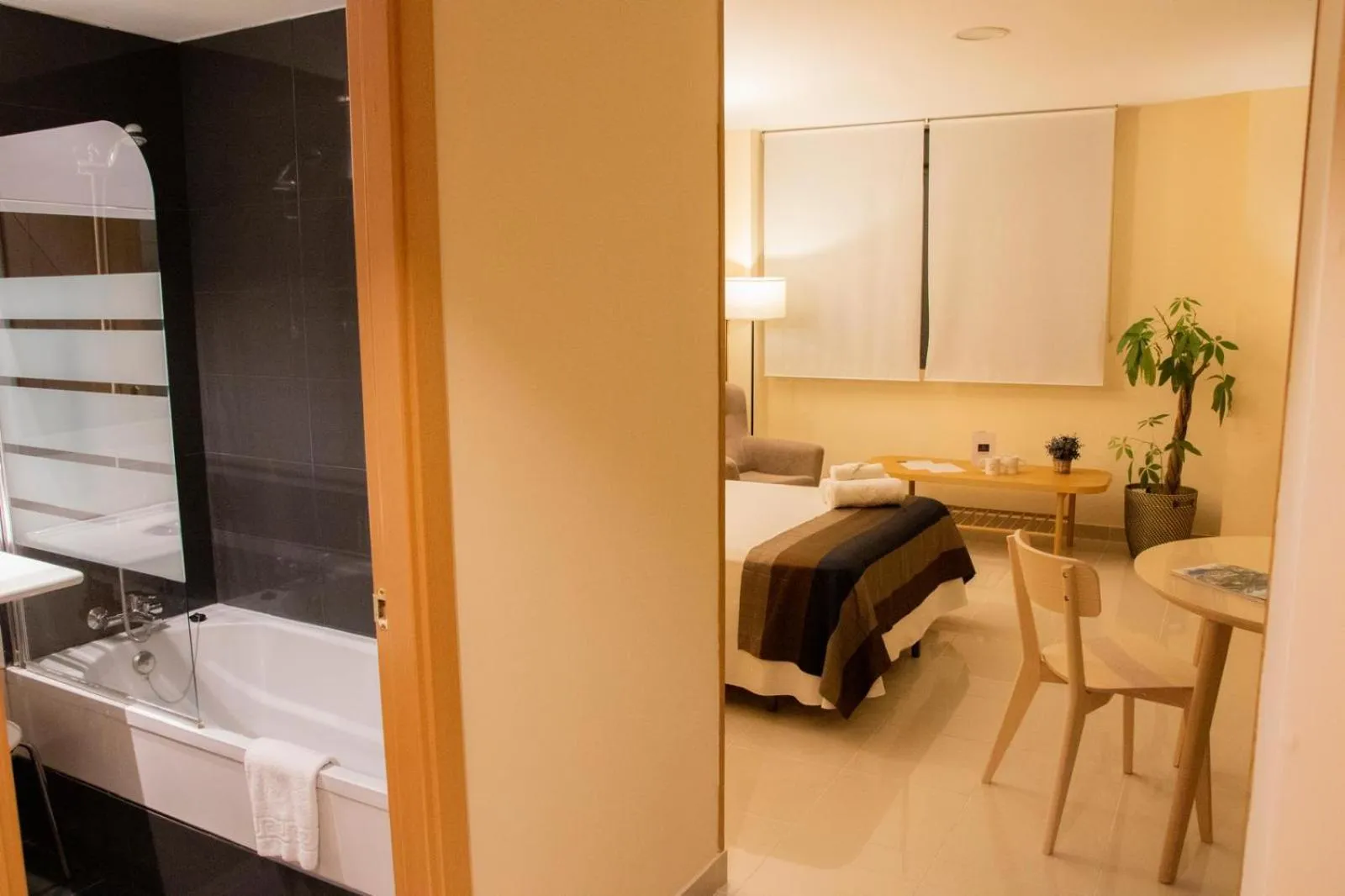 Bed in Hotel Escuela San Cristobal