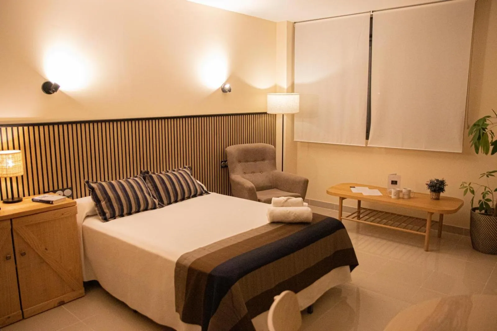 Bed in Hotel Escuela San Cristobal