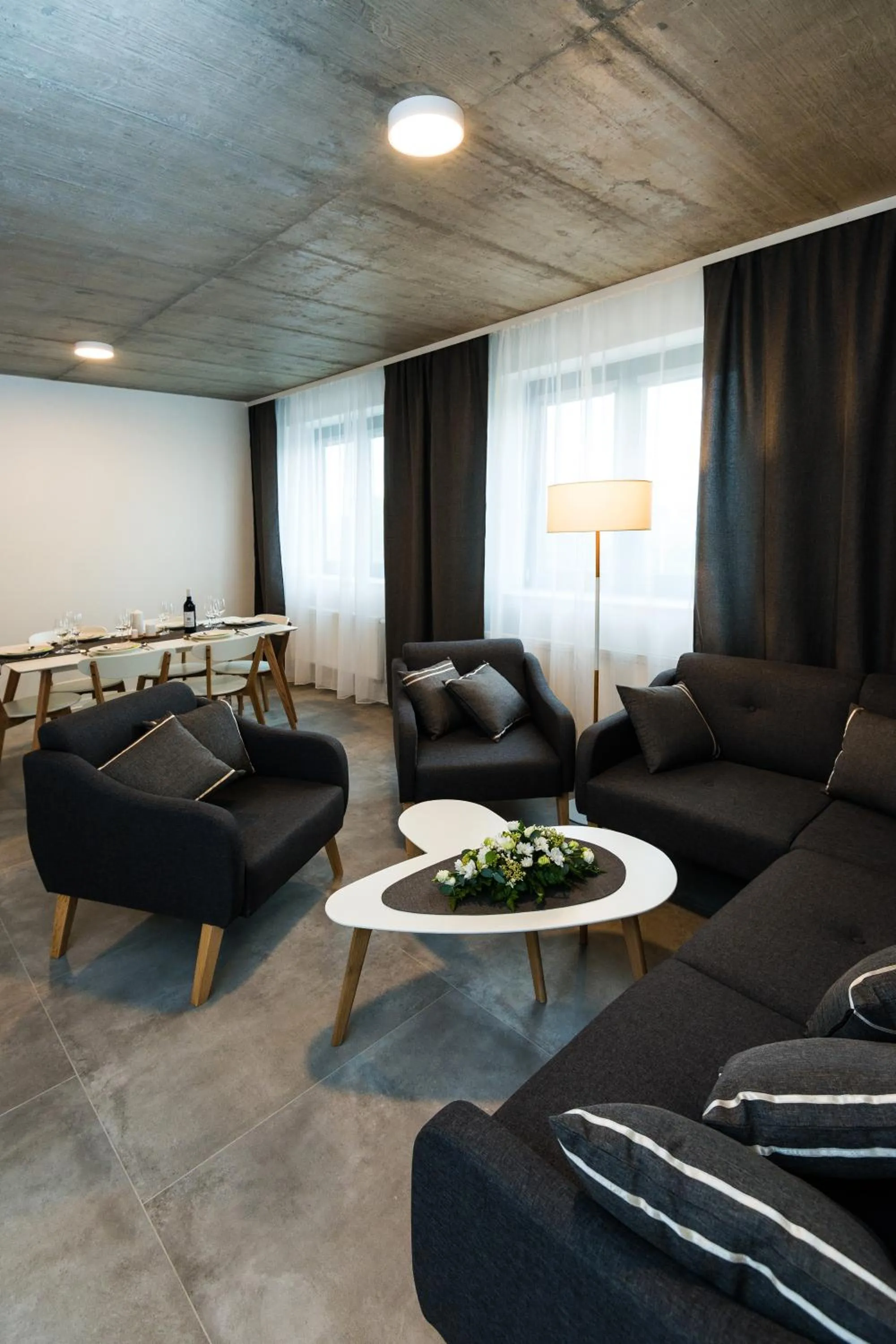 Seating area in Residence Trafick