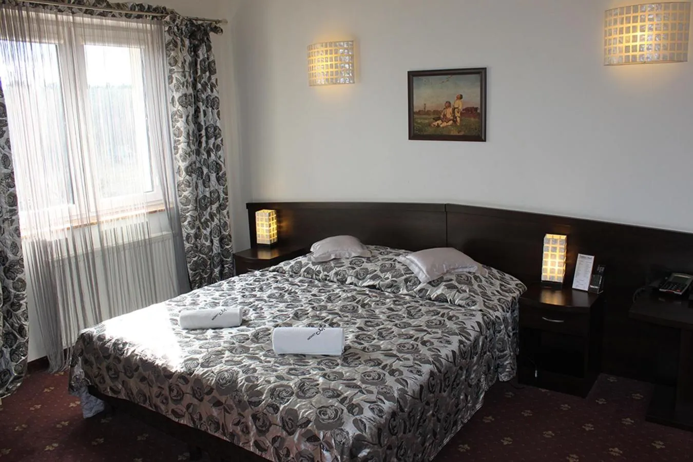 Bed in Hotel Monet & Rubbens