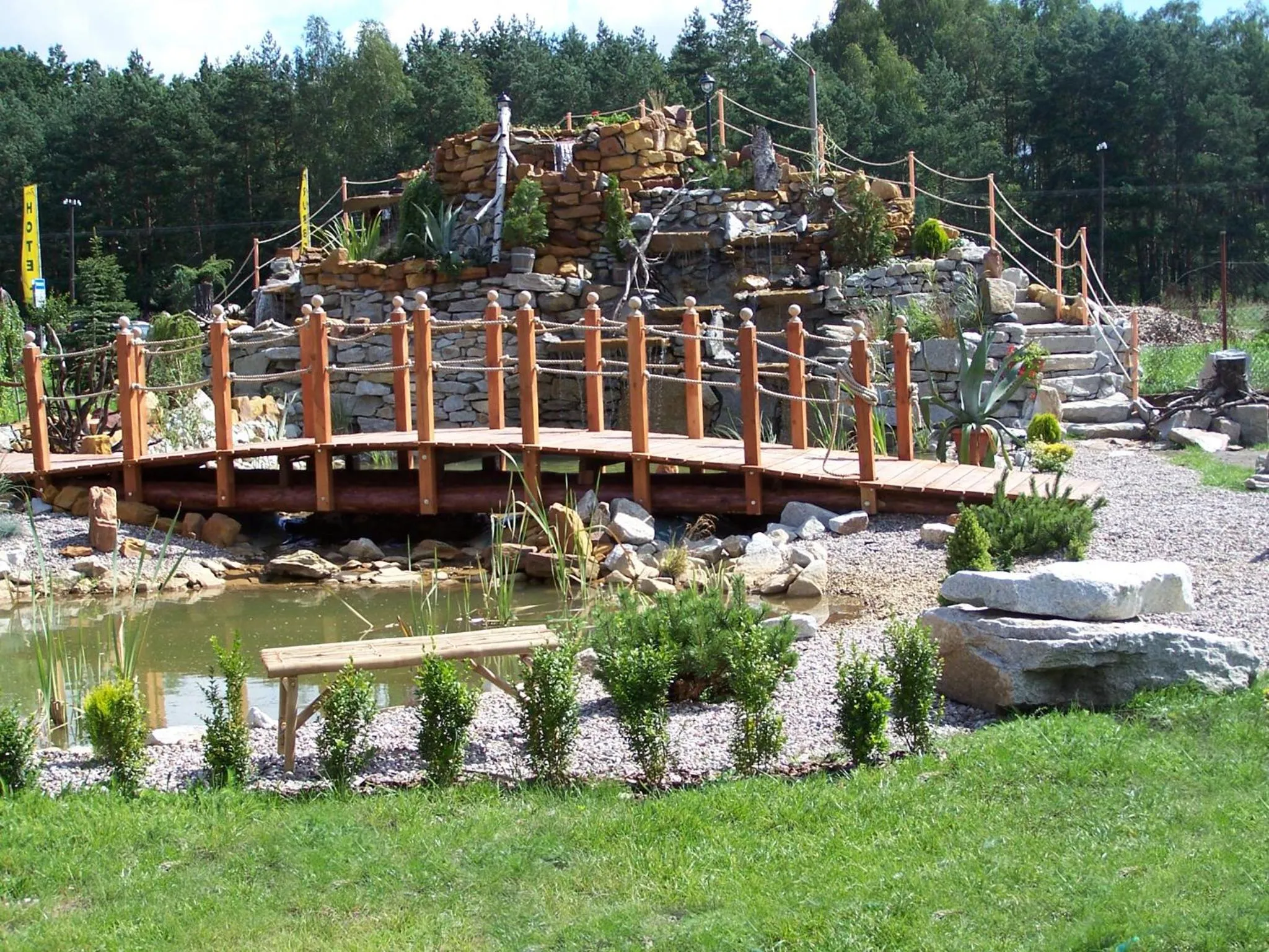 Garden in Hotel Monet & Rubbens