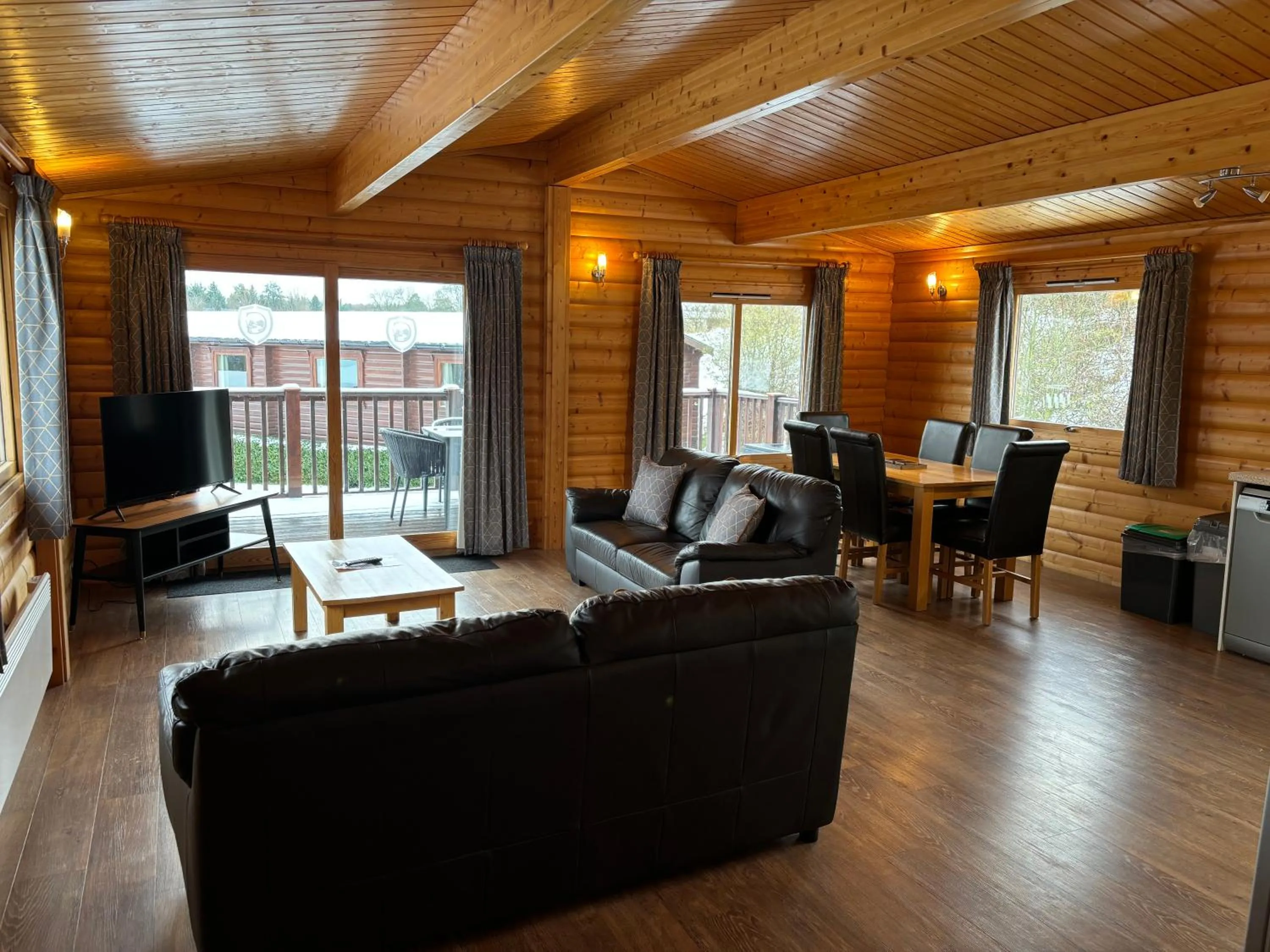 Living room in Greetham Valley
