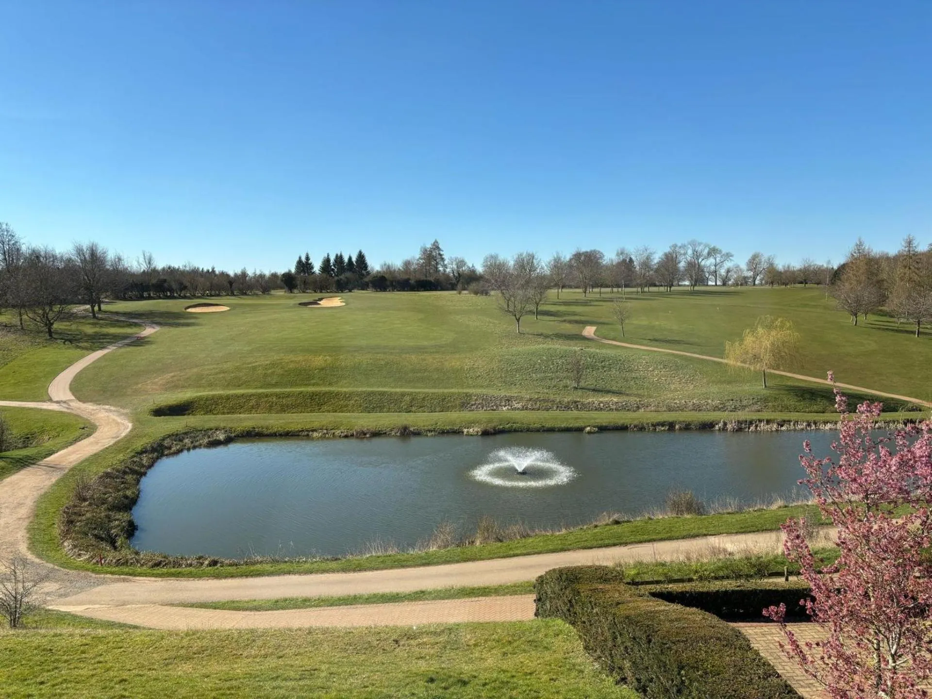 Golfcourse in Greetham Valley