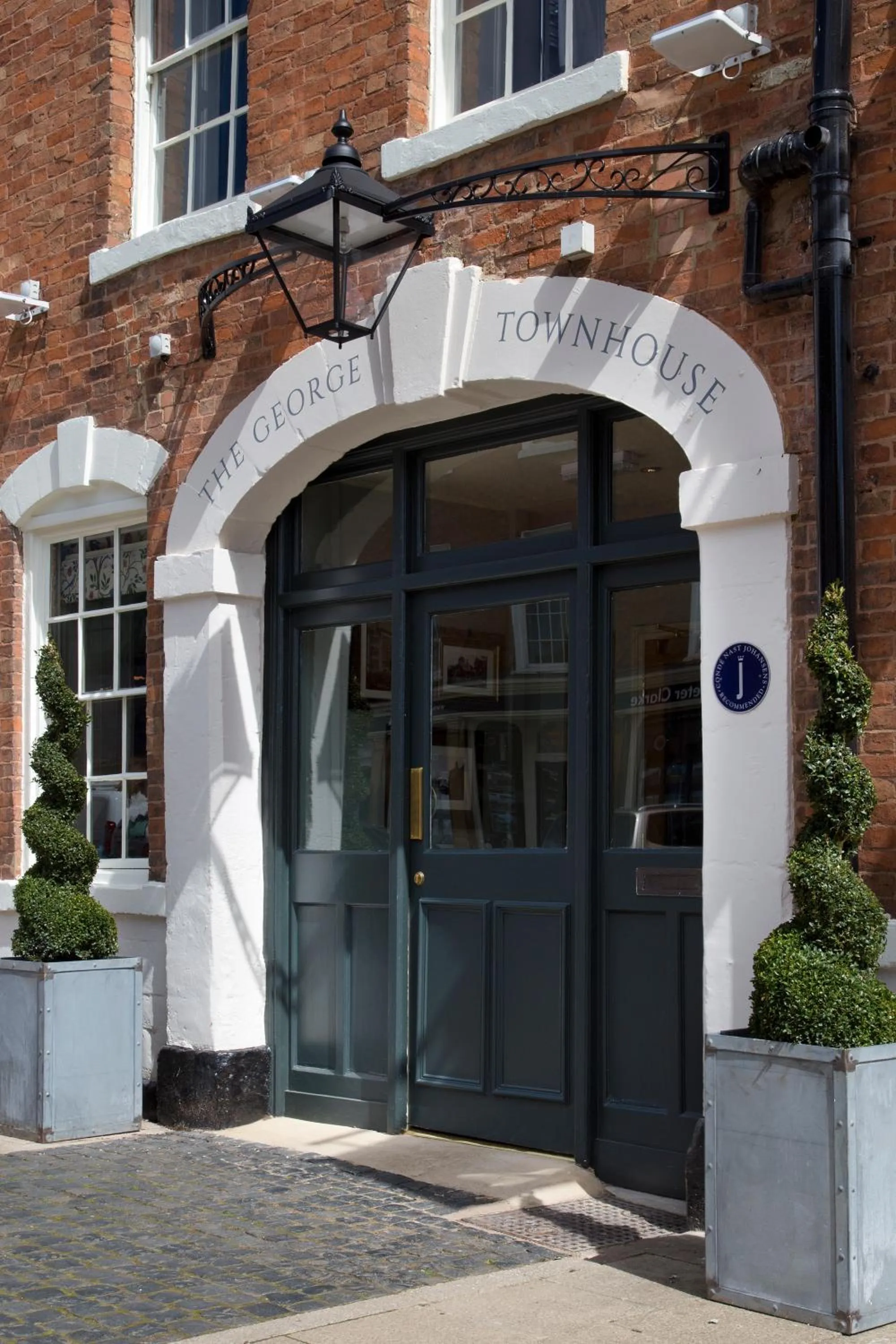 Facade/entrance in The George Townhouse