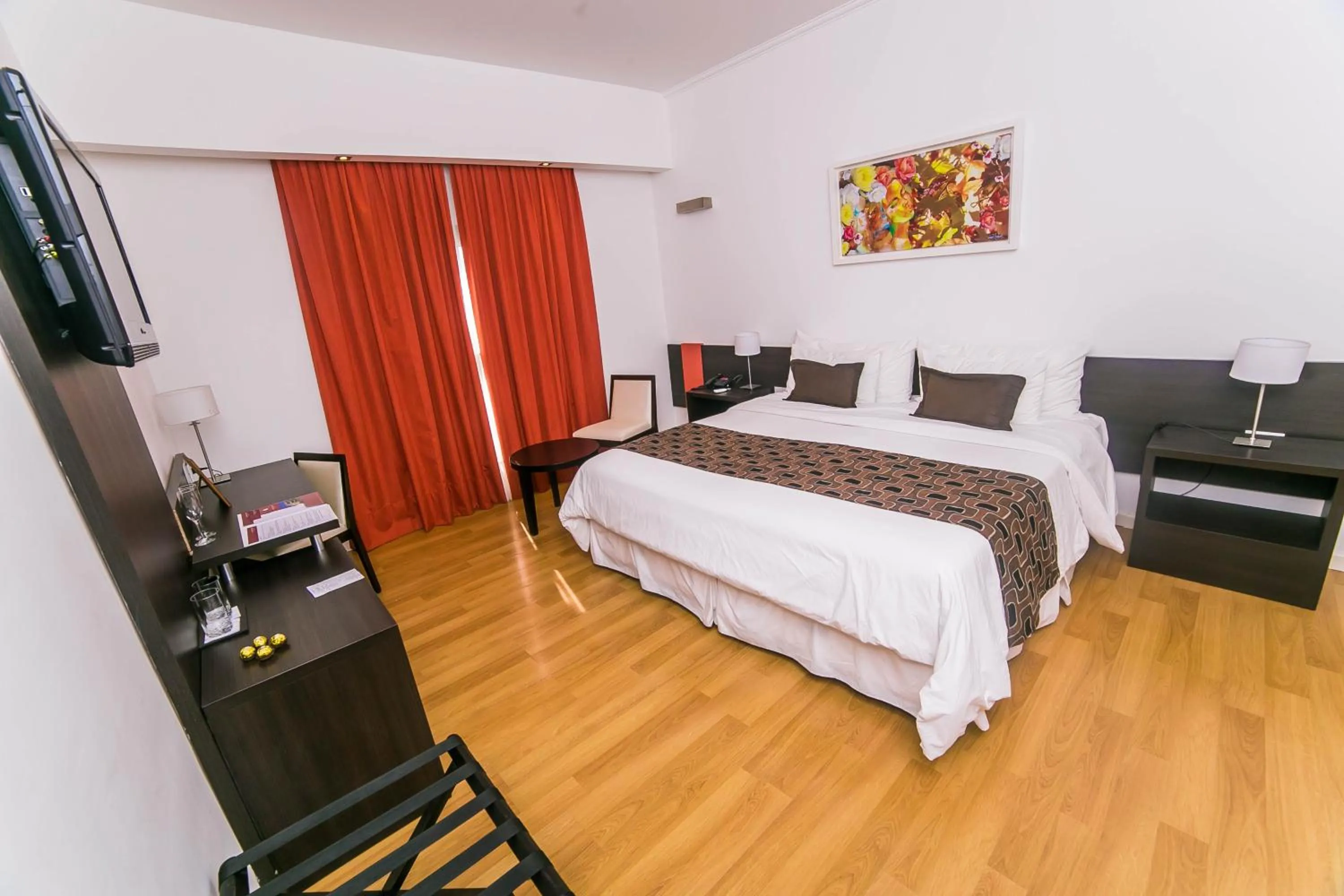 Bed in Amérian Villa Maria