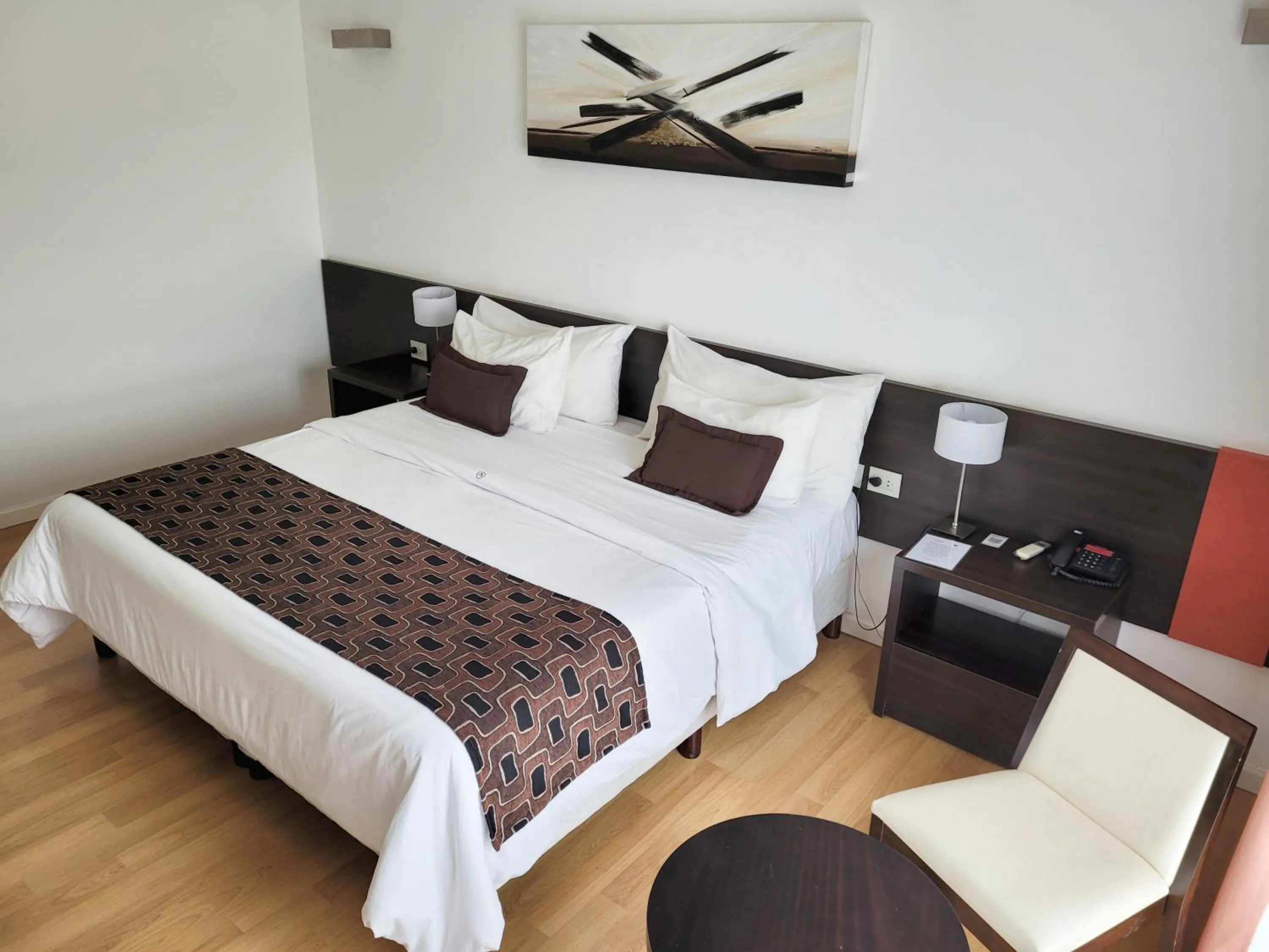 Bed in Amérian Villa Maria