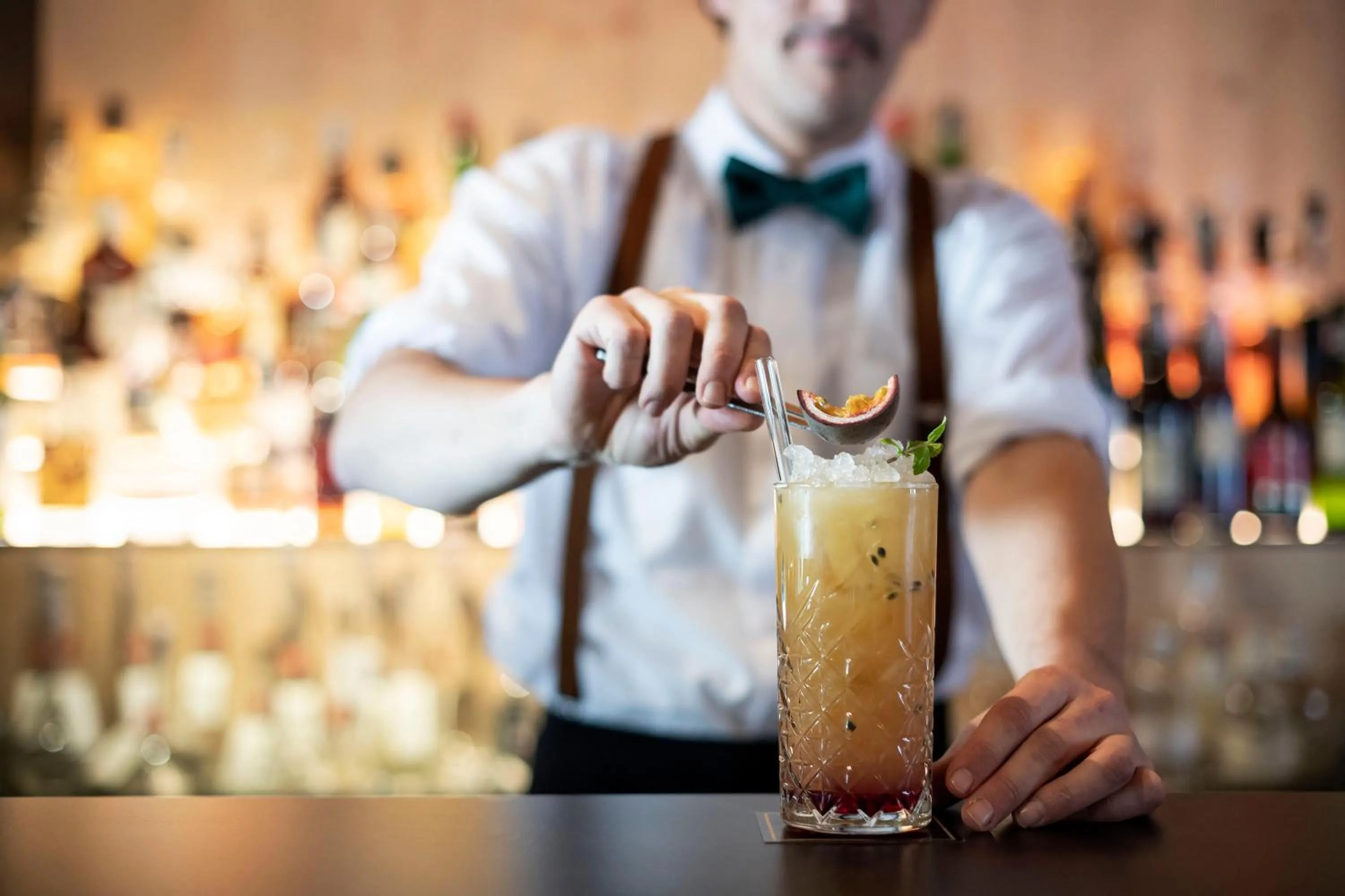 Lounge or bar in Alpstay - Hotel Acadia - Adults Mountain Home