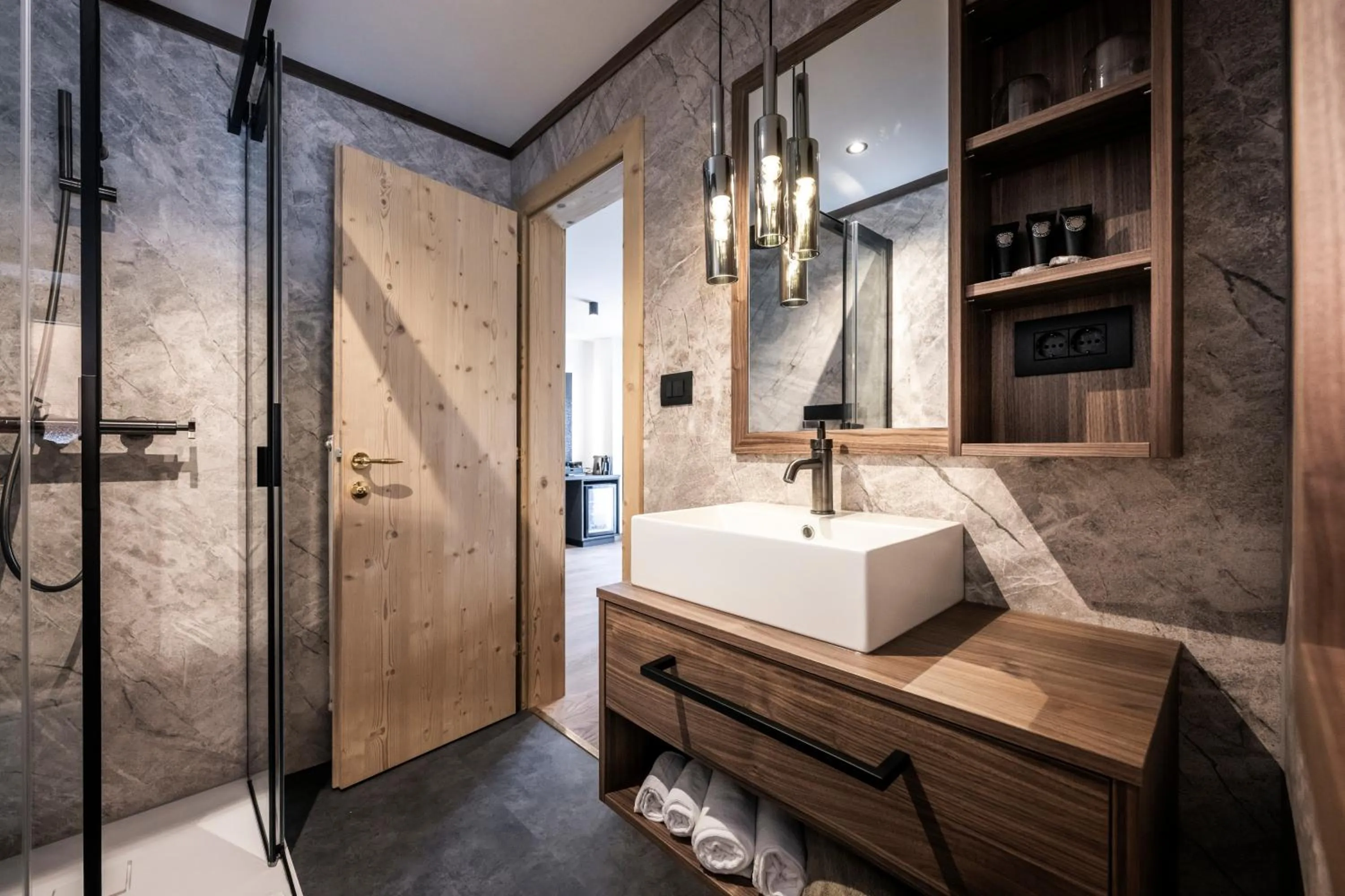 Bathroom in Alpstay - Hotel Acadia - Adults Mountain Home