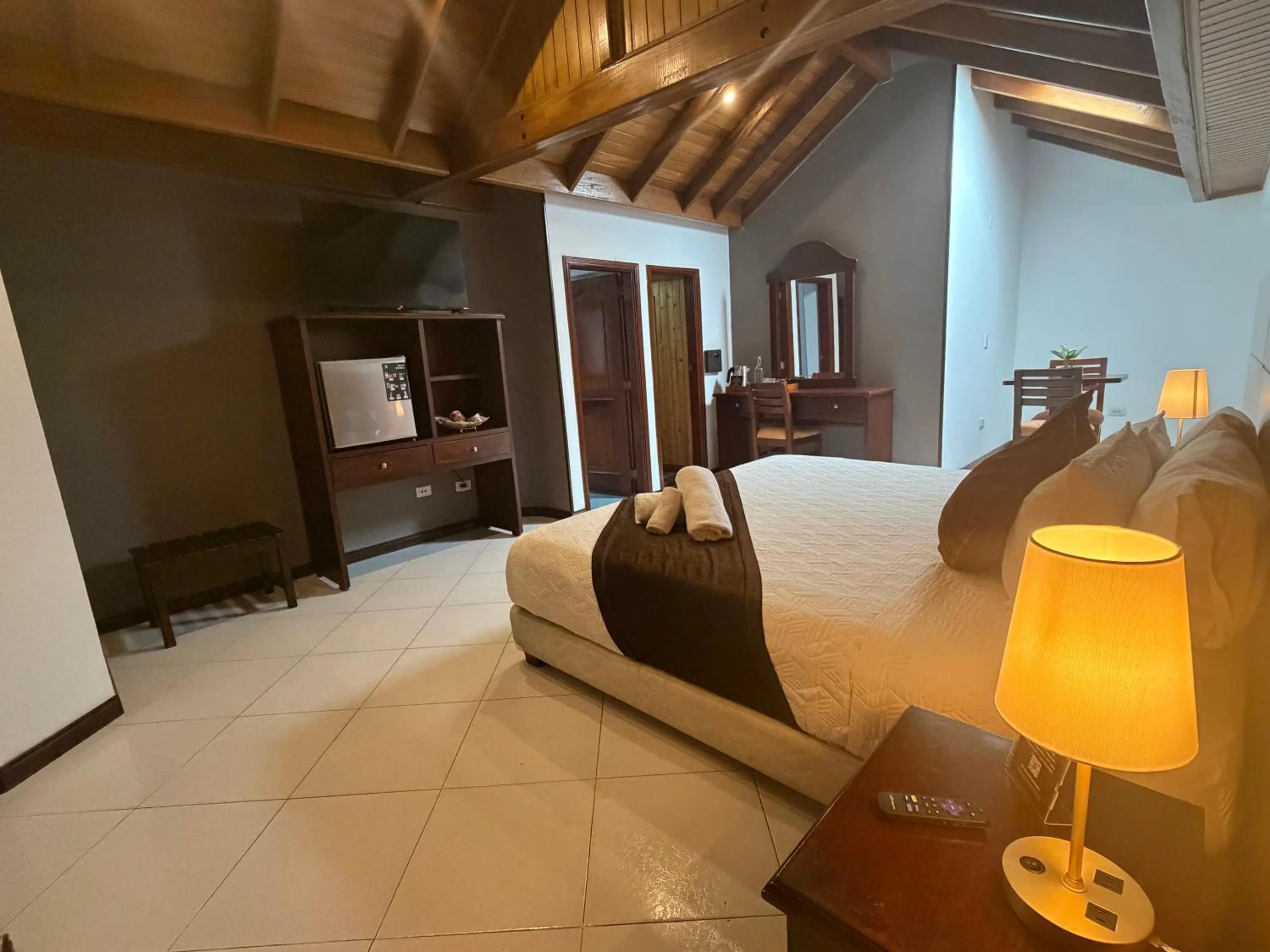 Bed in Blu Inn Hotel