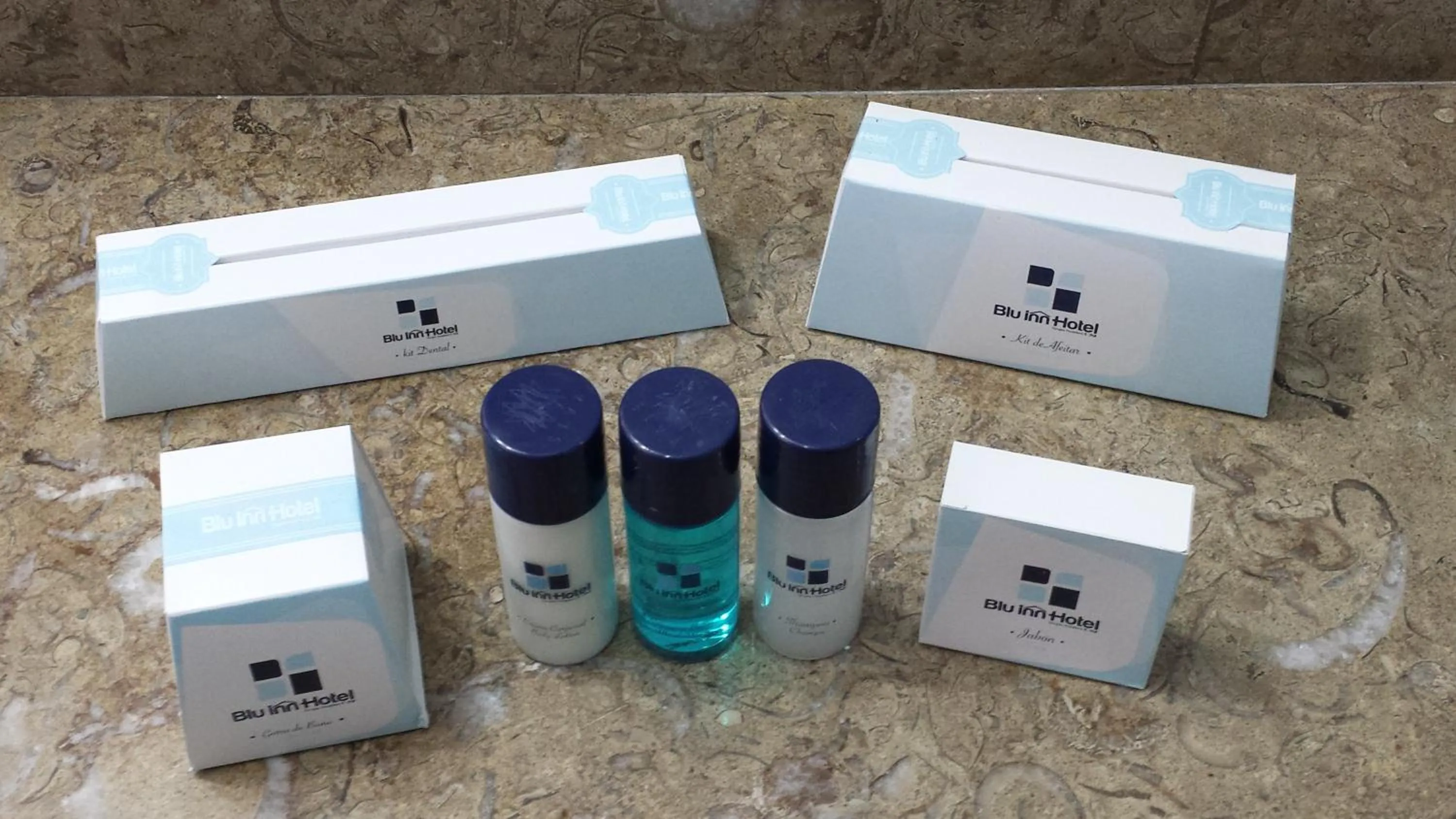 Decorative detail in Blu Inn Hotel