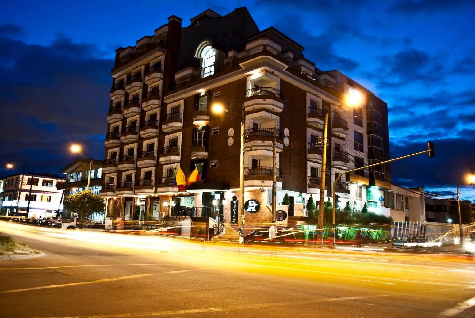 Facade/entrance in Blu Inn Hotel