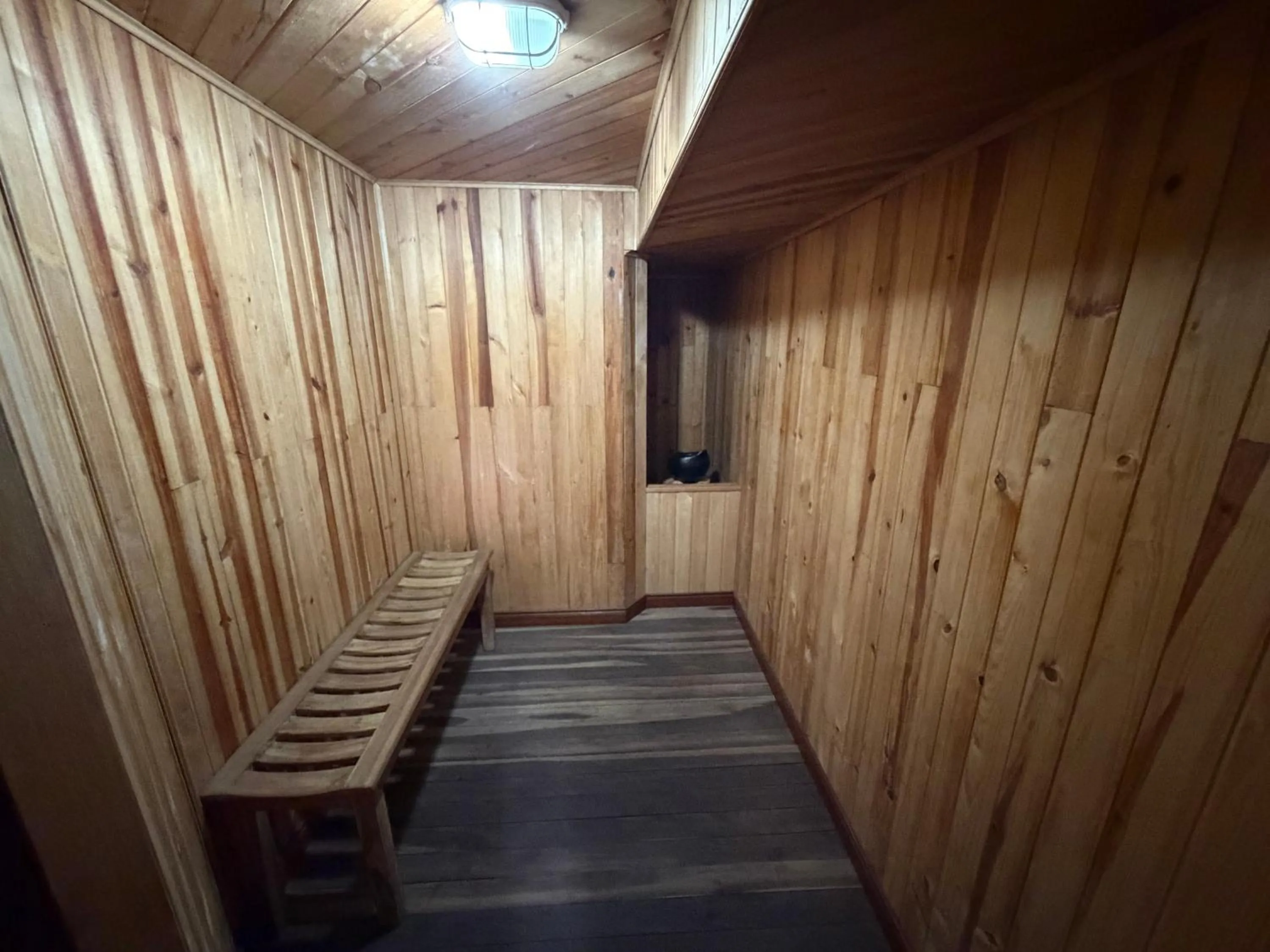 Sauna in Blu Inn Hotel