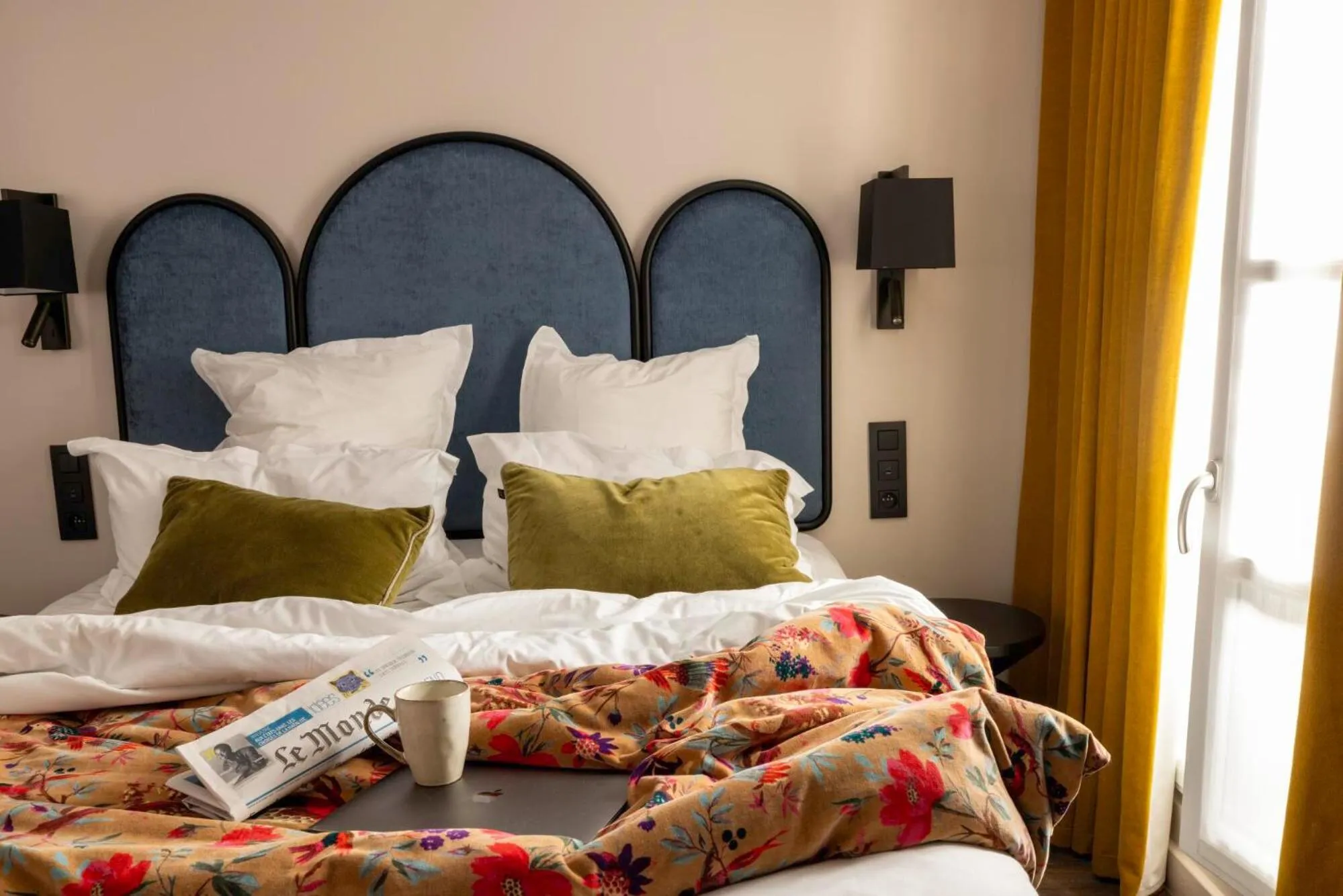 Bed in Hôtel Maxim Opéra