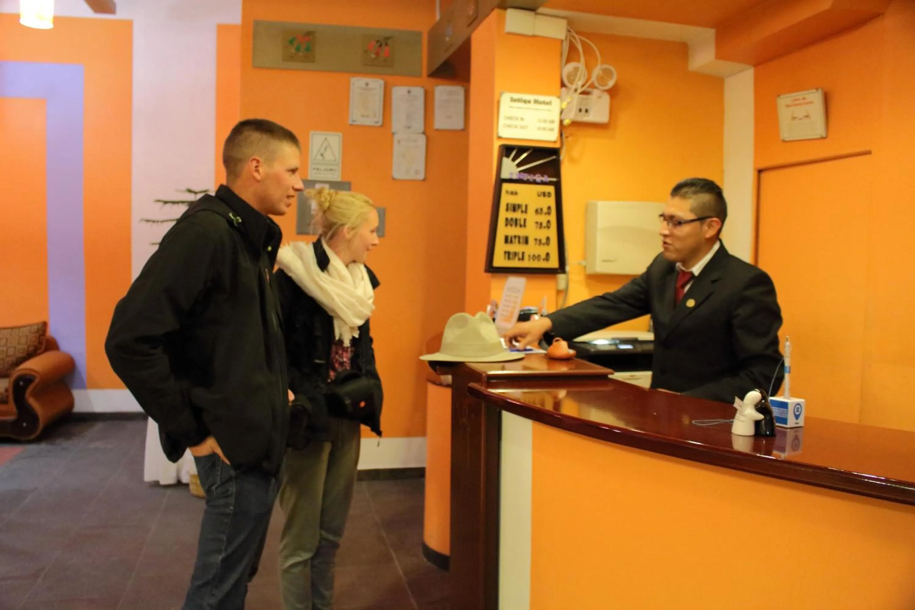 Lobby or reception in Intiqa Hotel